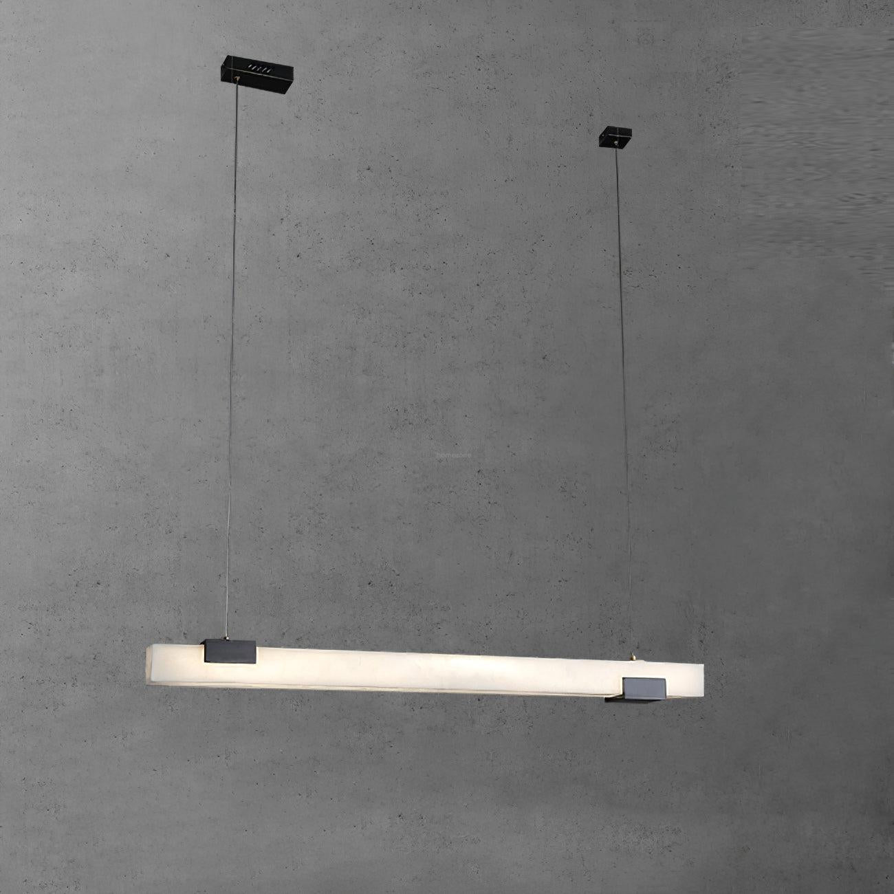 Maurizio Alabaster Linear Chandelier