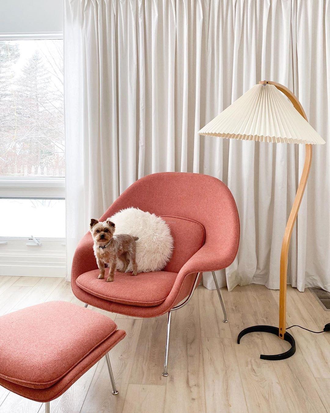 Caprany Floor Lamp - Drapery-1-Luxehomezone