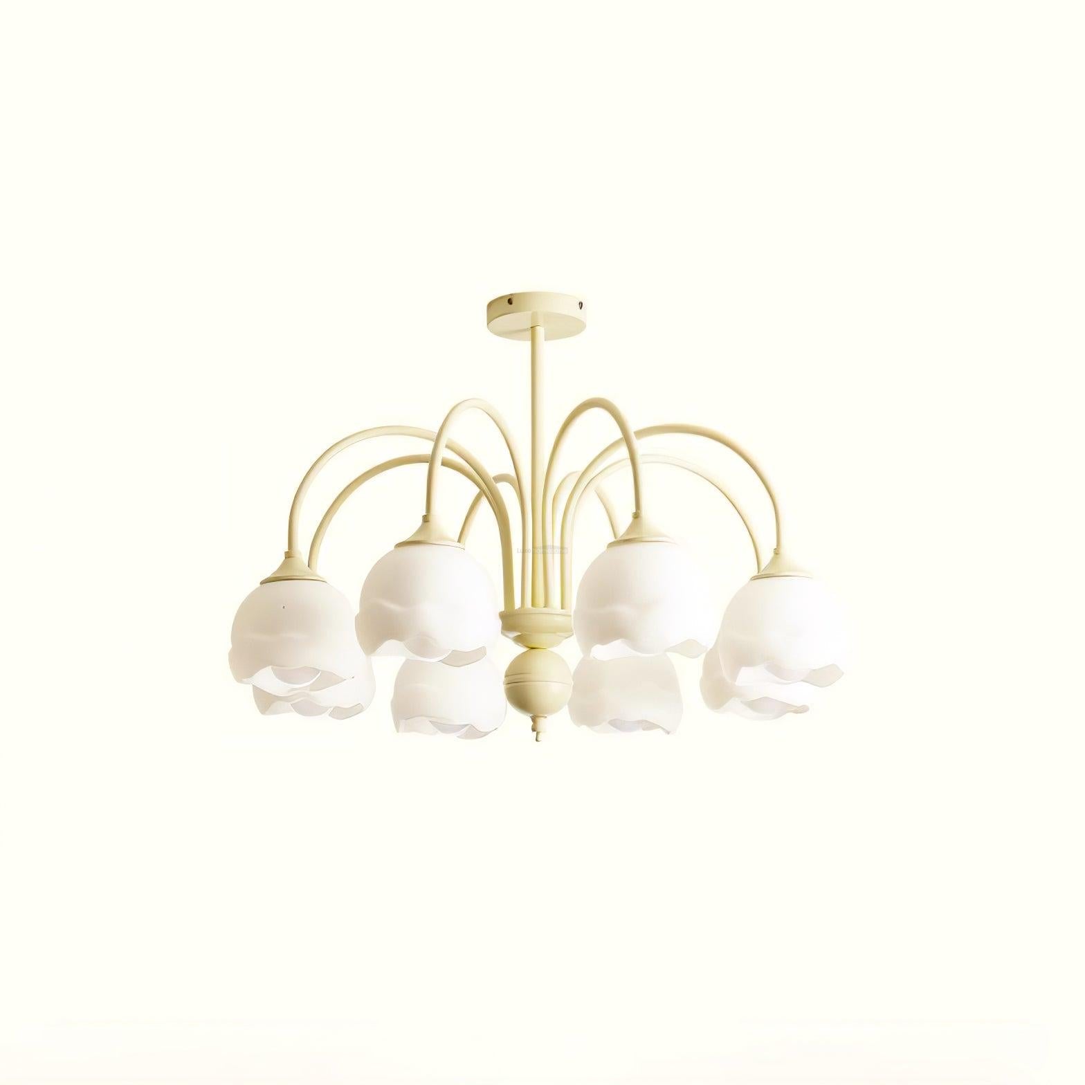 Creamy Chandelier with 5/6/8 heads - Zahara-1-Luxehomezone