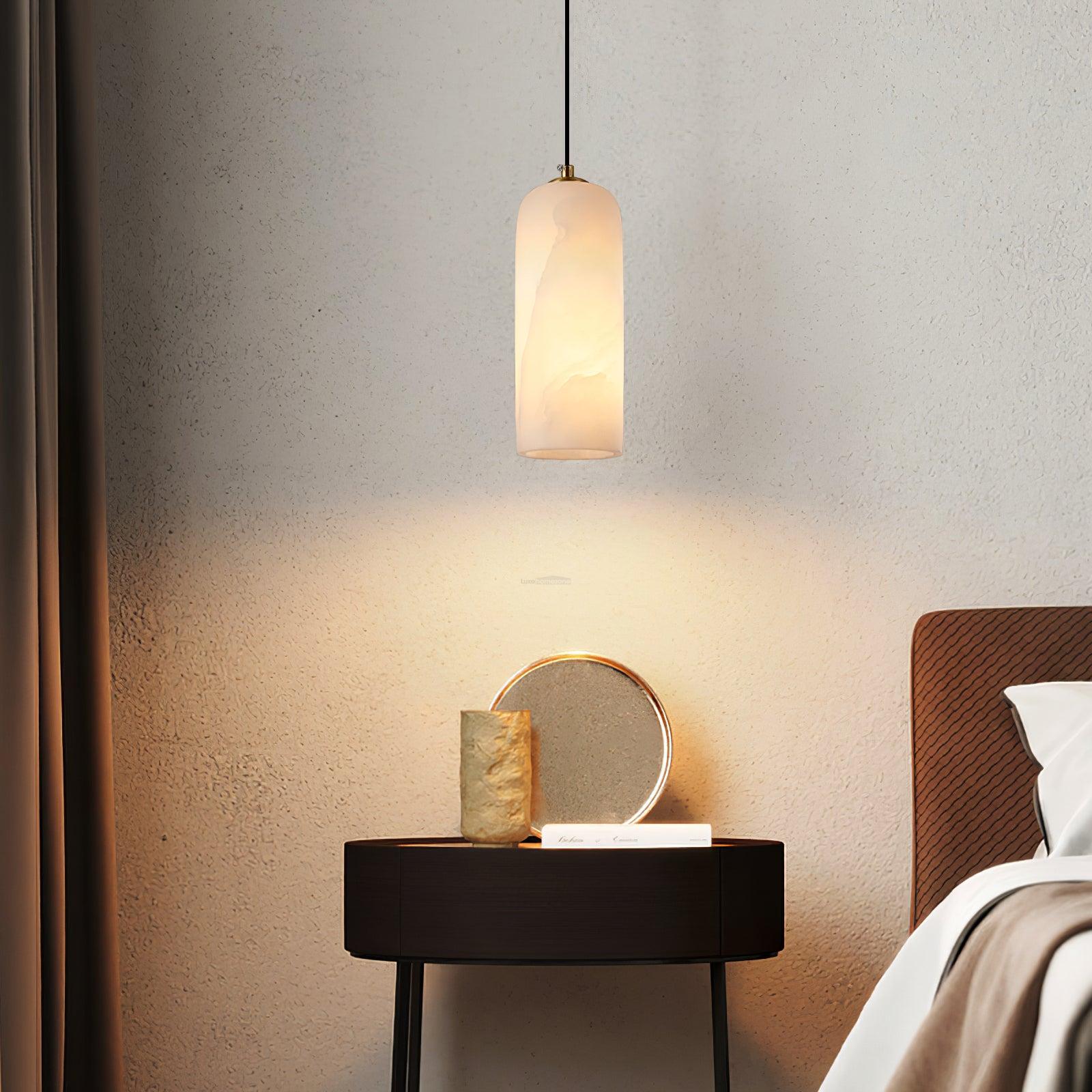 Monty Alabaster Pendant Light - Luxehomezone
