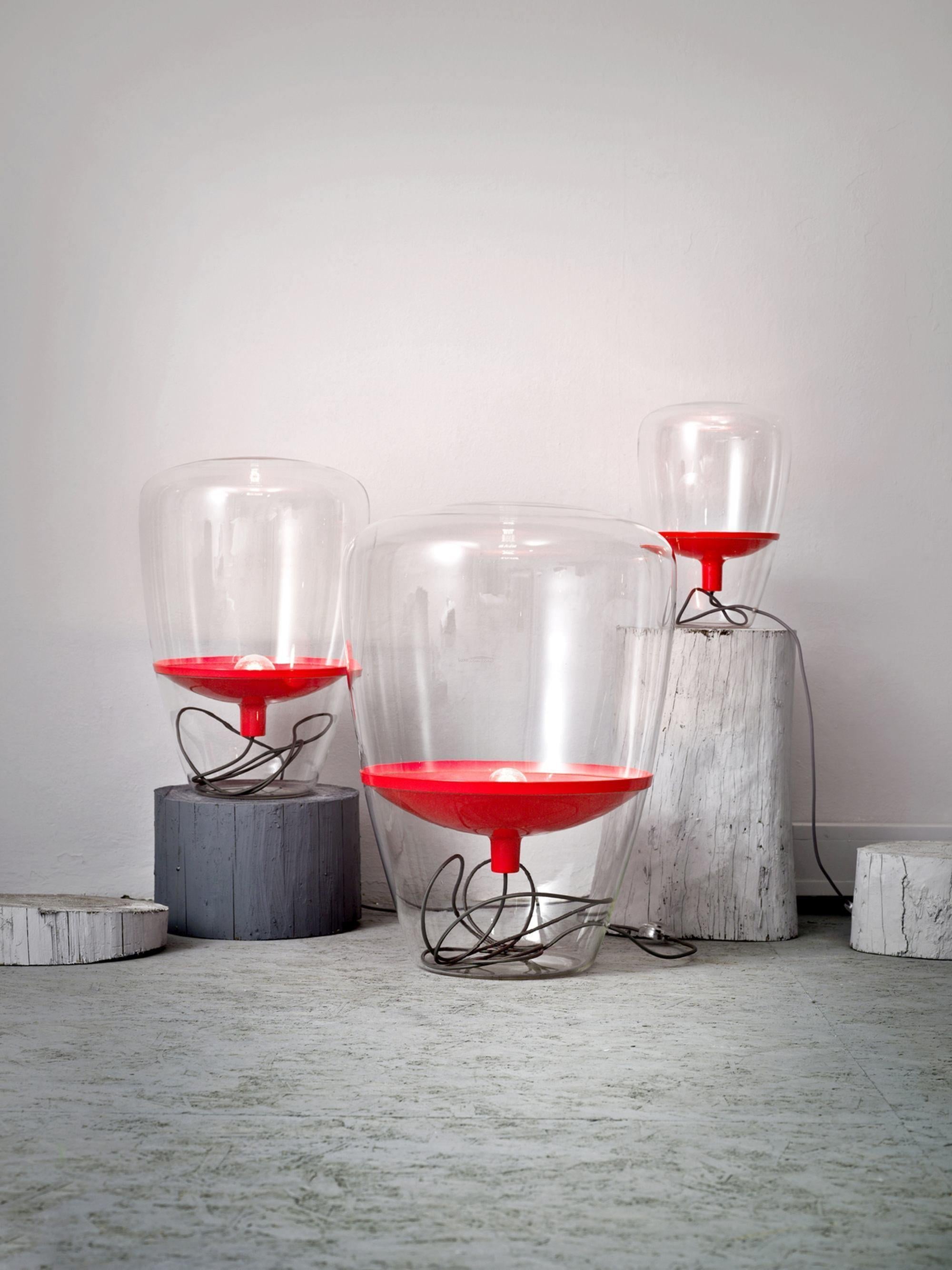 Balloon Table Lamp ∅ 11″ - Art Glass-1-Luxehomezone