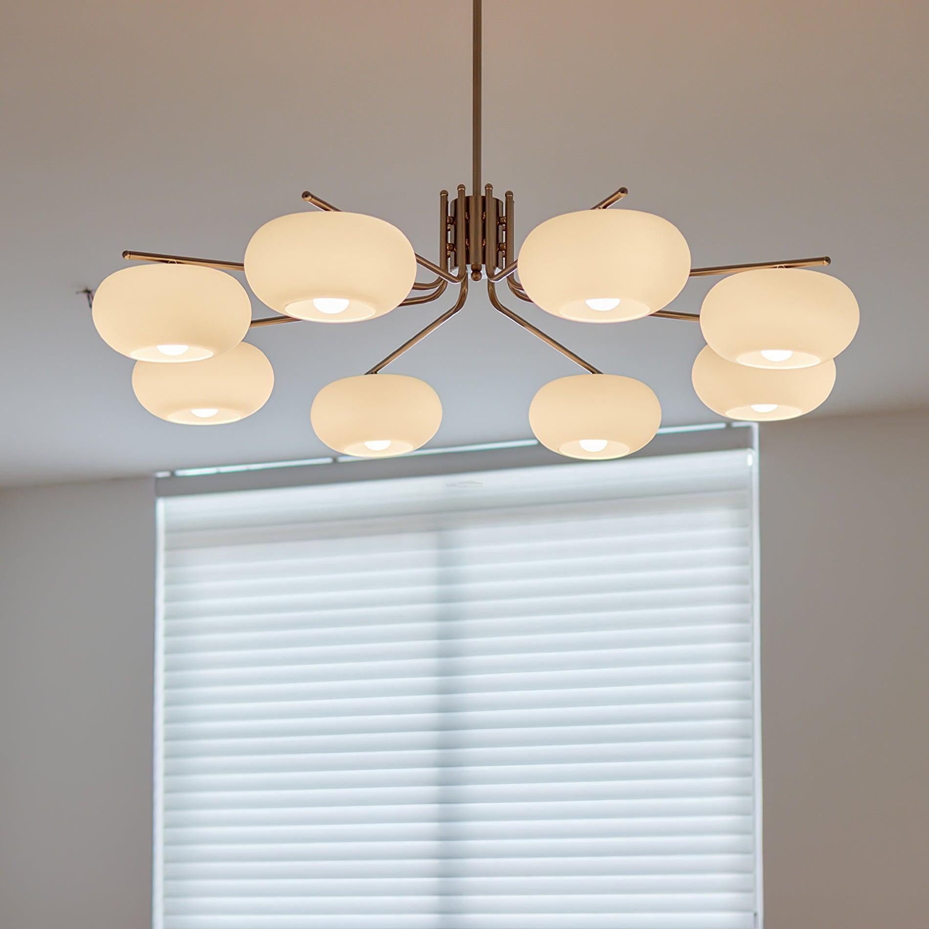 Barndon Round Chandelier - Bend-1-Luxehomezone