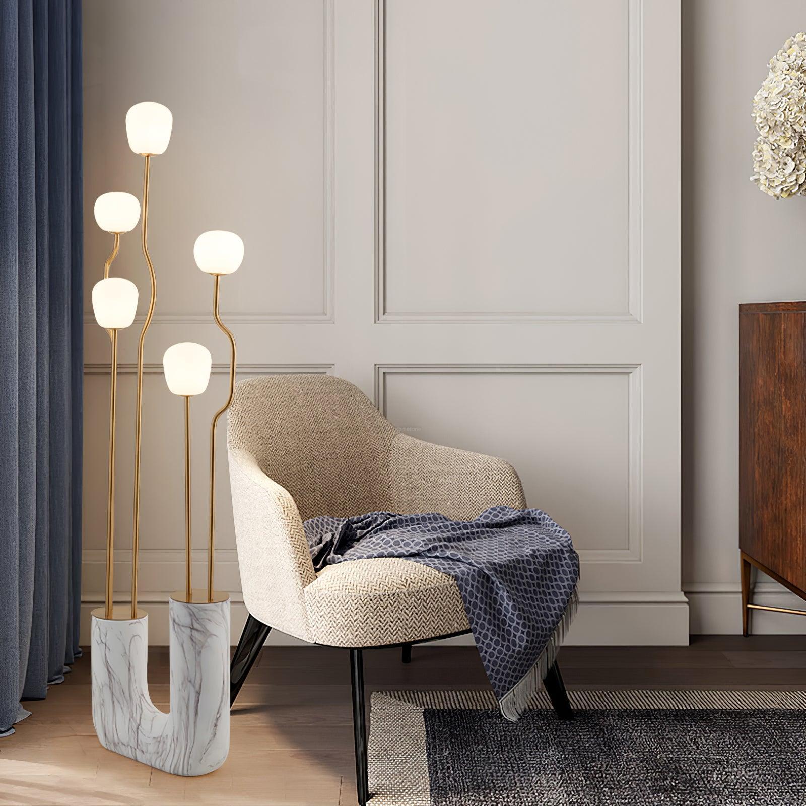Comet Floor Lamp ∅ 18.9″ - Geometry-1-Luxehomezone