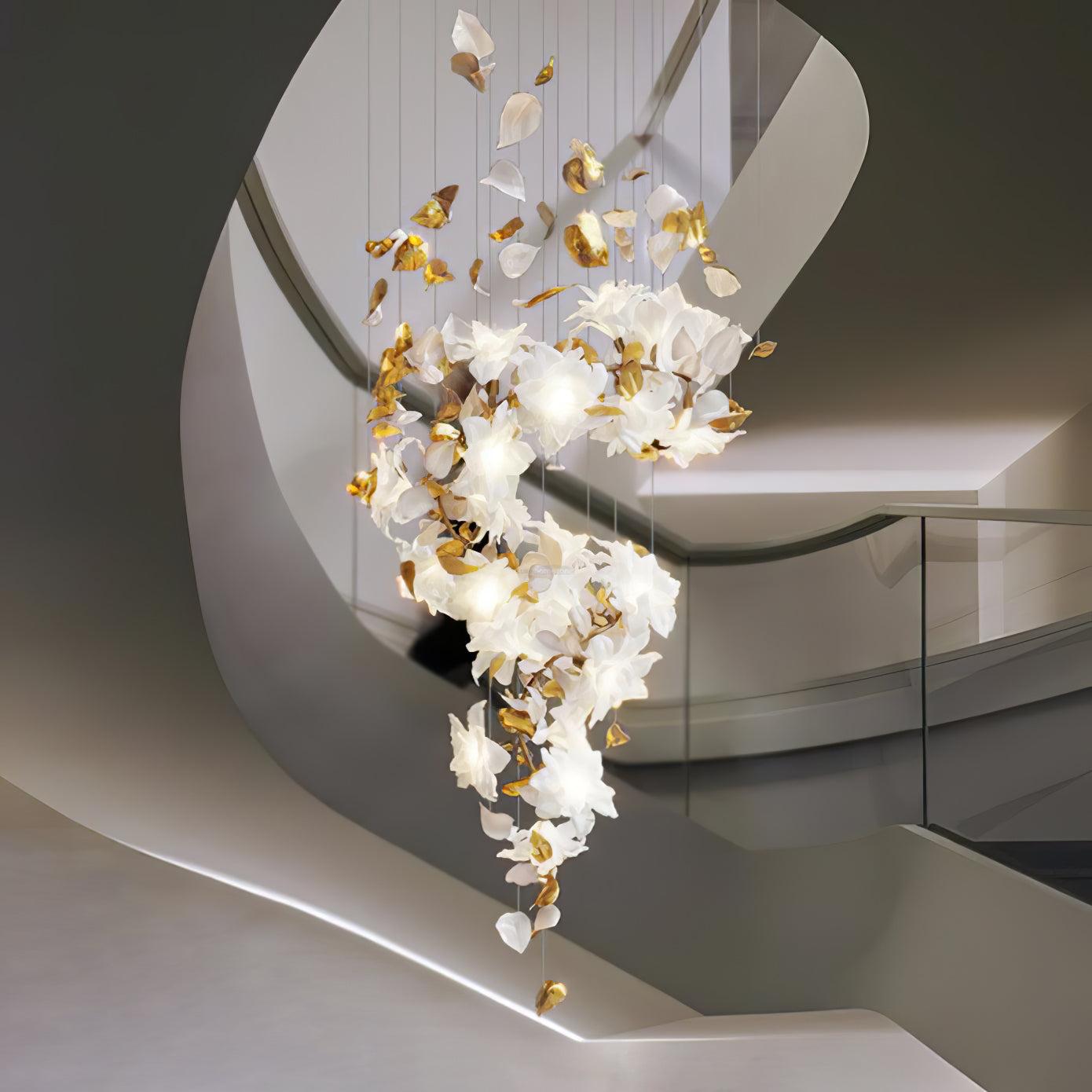 Flying Flowers Fluttering Chandelier with 6 Types - Luxehomezone