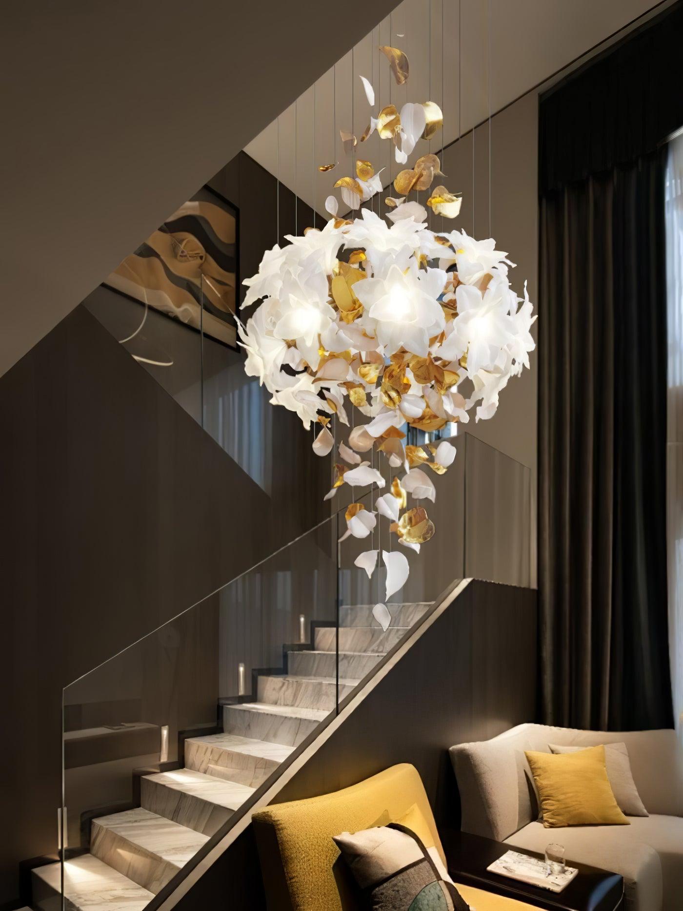 Flying Flowers Fluttering Chandelier with 6 Types - Luxehomezone
