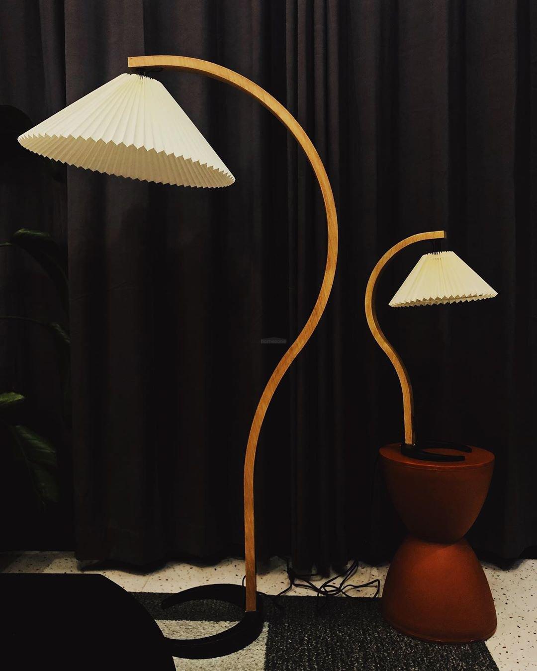 Caprany Floor Lamp - Drapery-1-Luxehomezone