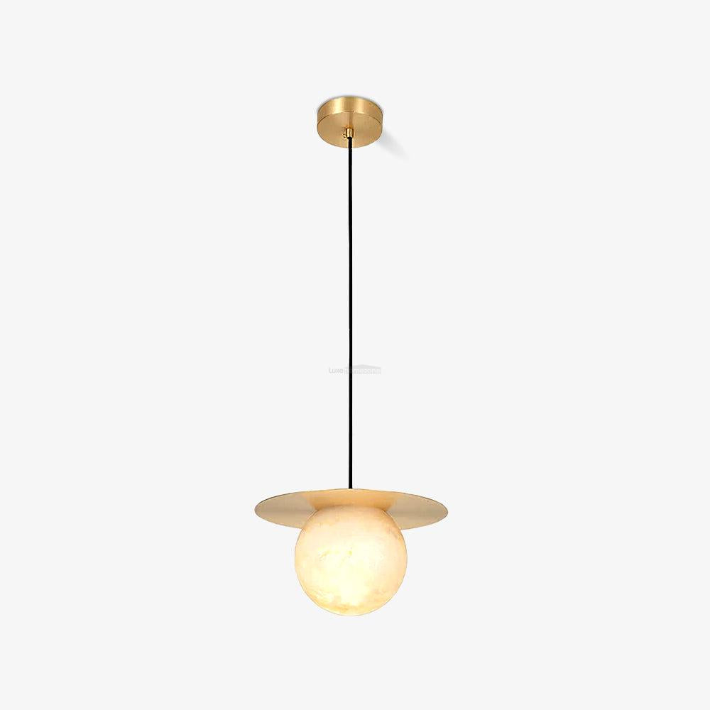 Borra Alabaster Pendant Light - Alabaster, Alabaster Pendant, Optimized-1-Luxehomezone