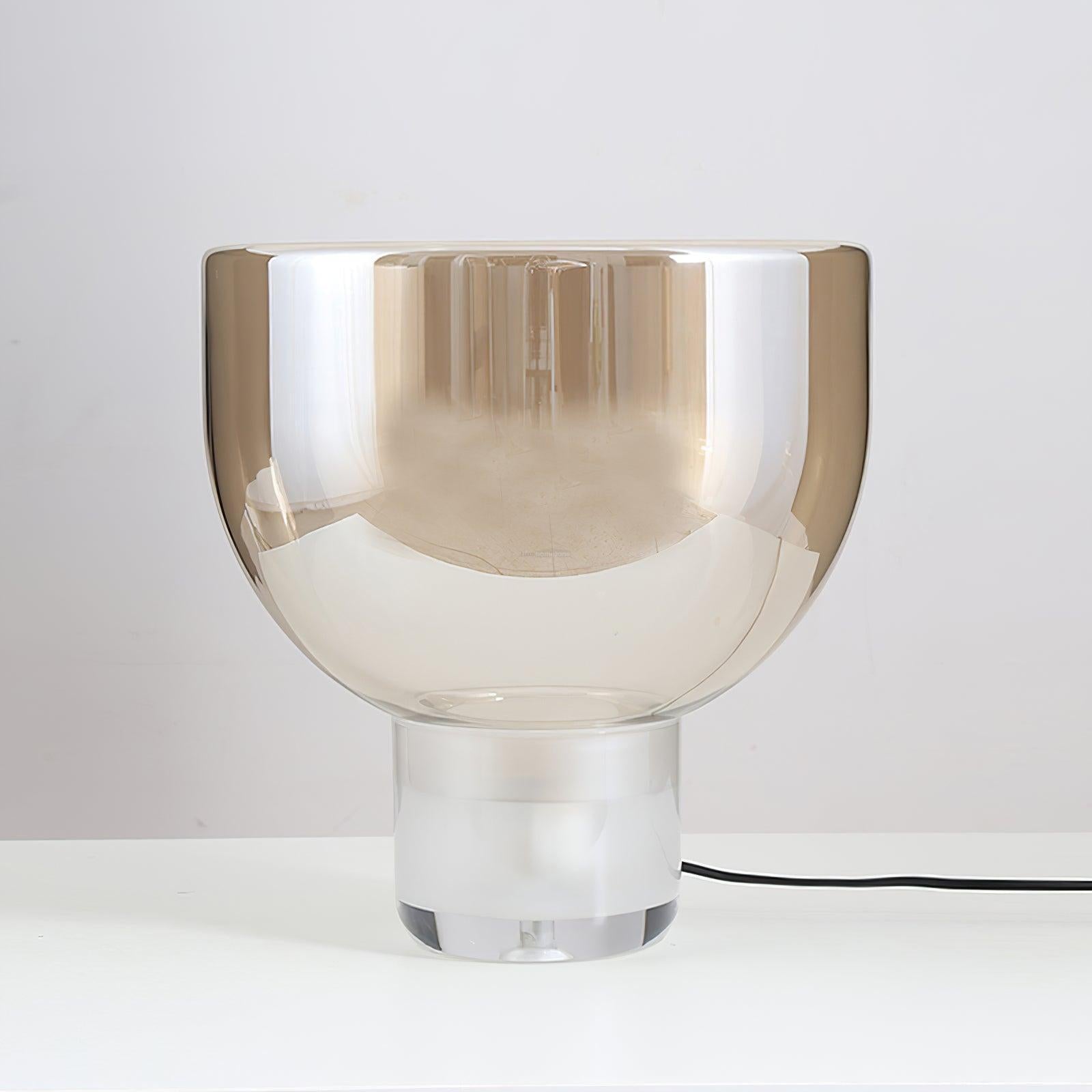Aella Table Lamp  ∅ 12.5″ ∅ 14.9″ - Art Glass-1-Luxehomezone
