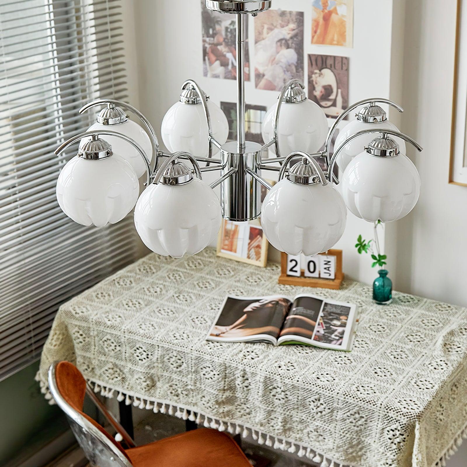 Litchford 5Lt Chandelier Φ 17.3″ - Bend-1-Luxehomezone