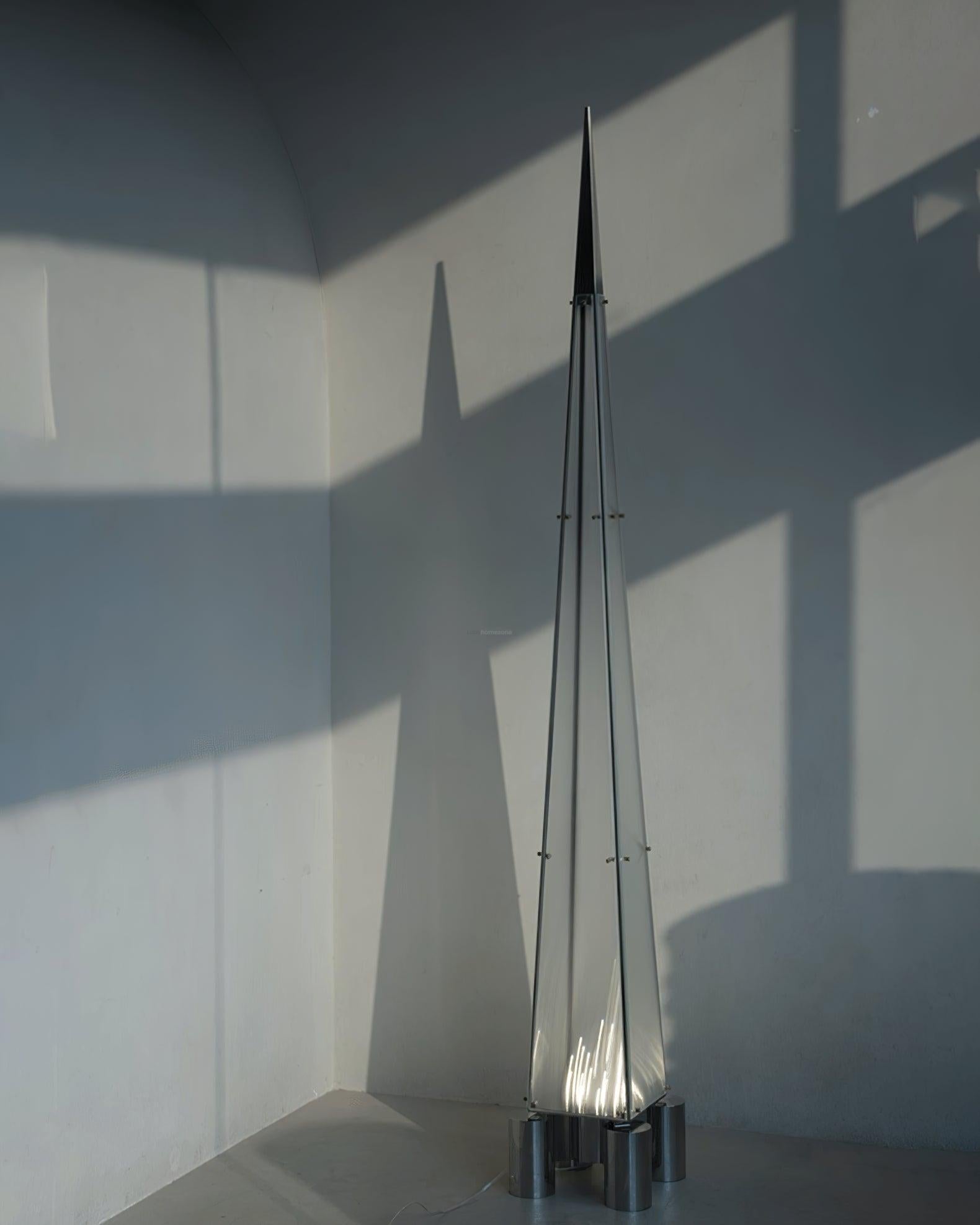 Fragment Floor Lamp  ∅ 12.5″ - Pillar-1-Luxehomezone