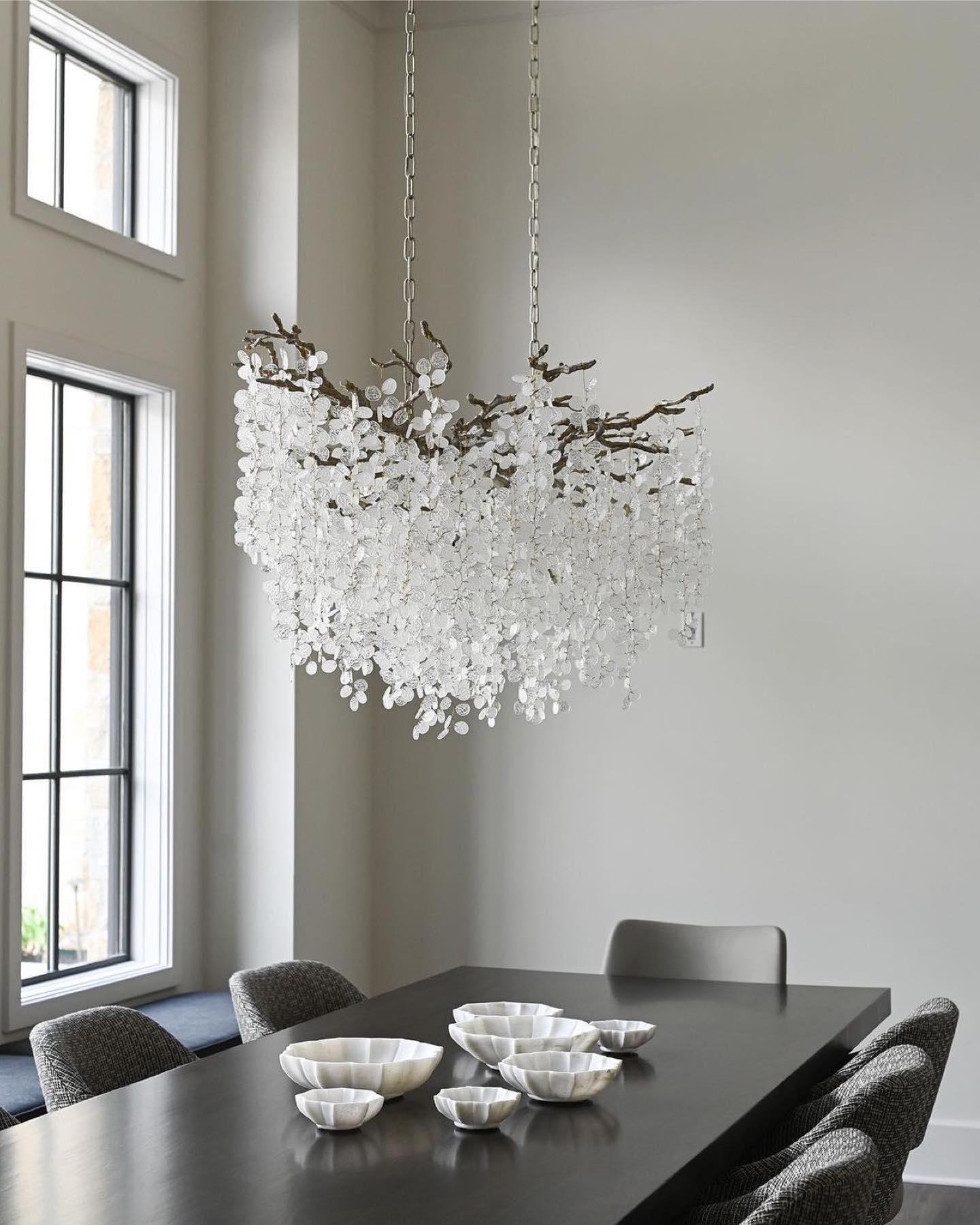 Shiro Noda Crystal Type Chandelier - Branch-1-Luxehomezone