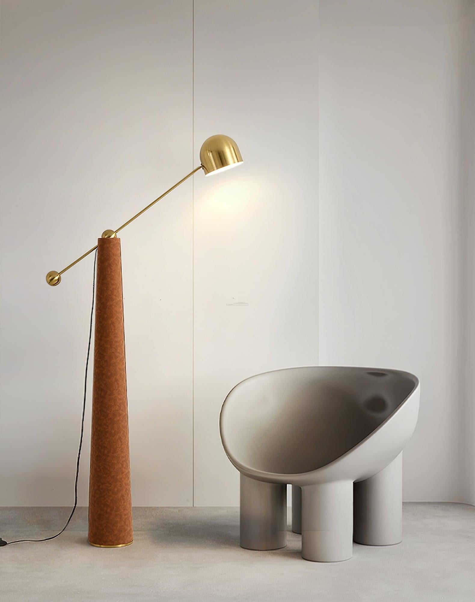 Metronome Floor Lamp ∅ 41.3″ - Flexible-1-Luxehomezone