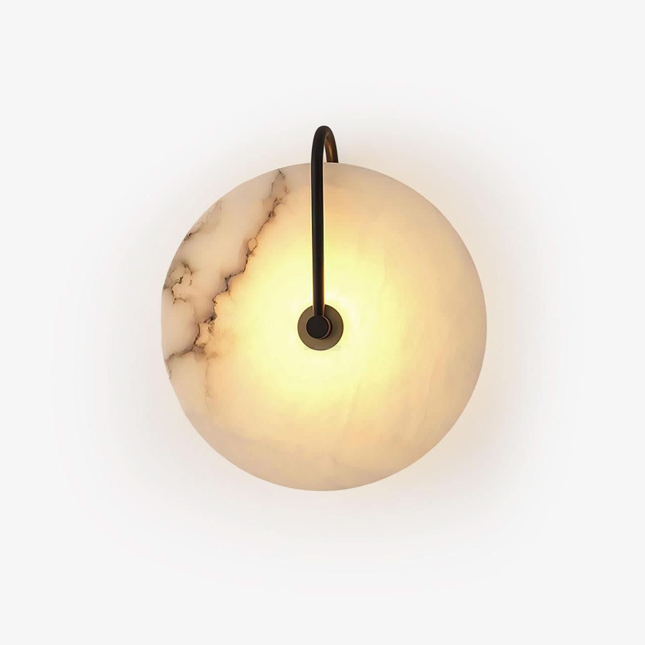 Alabaster LED Wall Lamp 6''/8''/10''/12'' - Luxehomezone