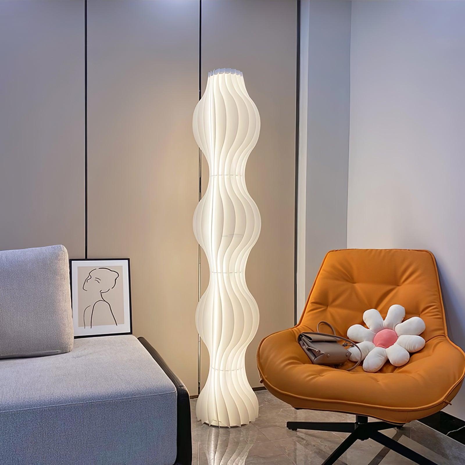 Vapor Floor Lamp Dia 35cm - Pillar-1-Luxehomezone