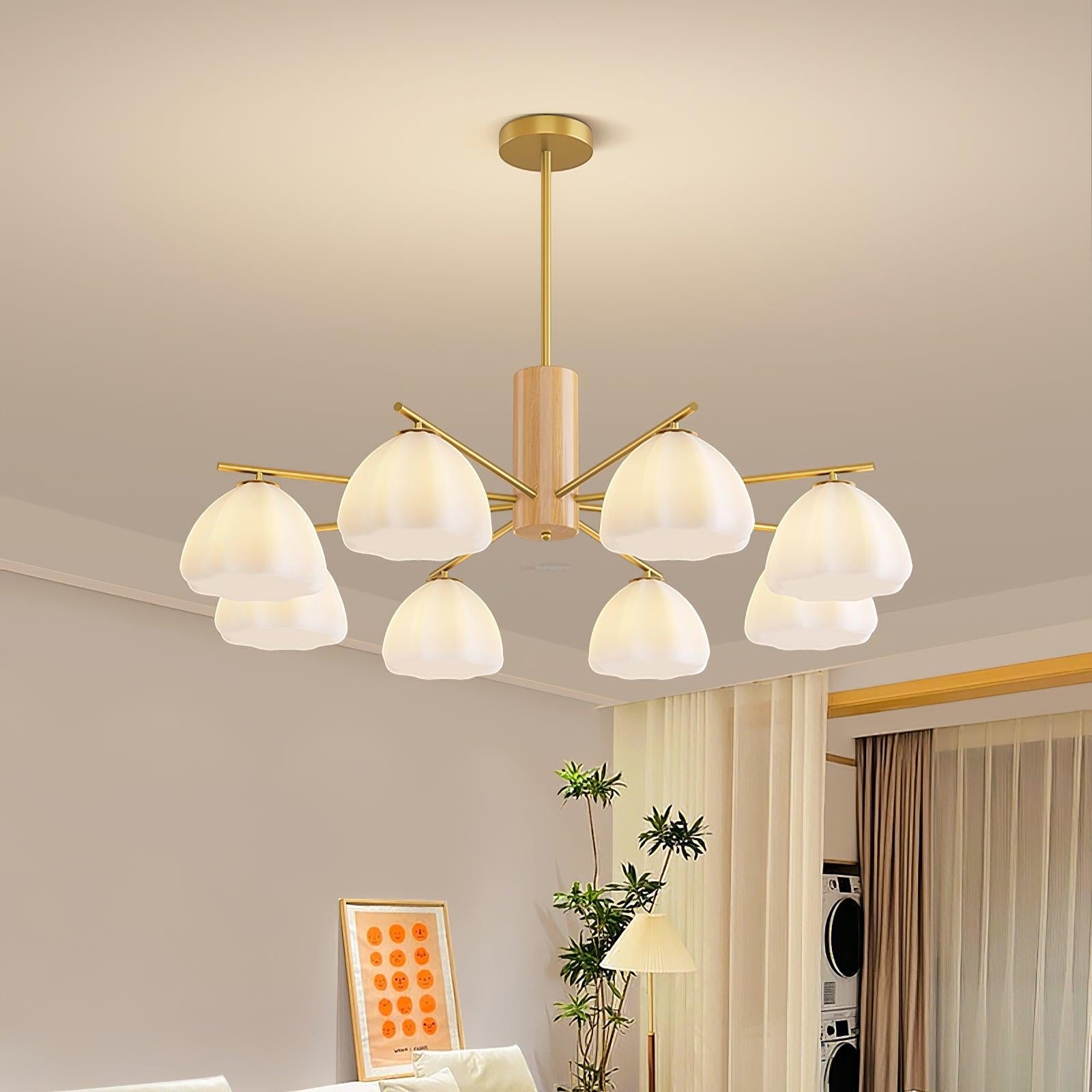 Little Clouds Round/Linear Chandelier - Zahara-1-Luxehomezone