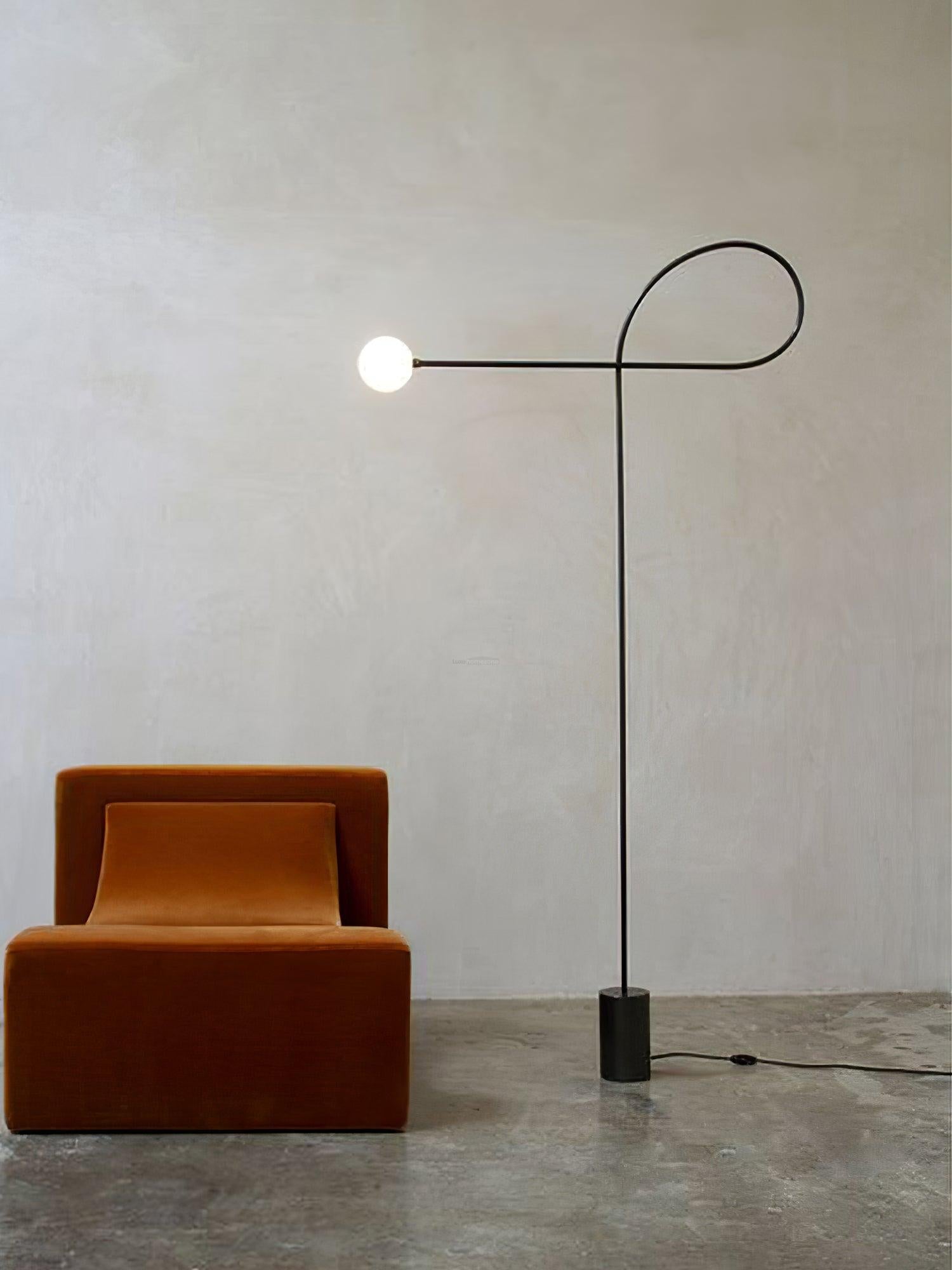 Arcane Orb Floor Lamp ∅ 39.4″ - Mini-1-Luxehomezone