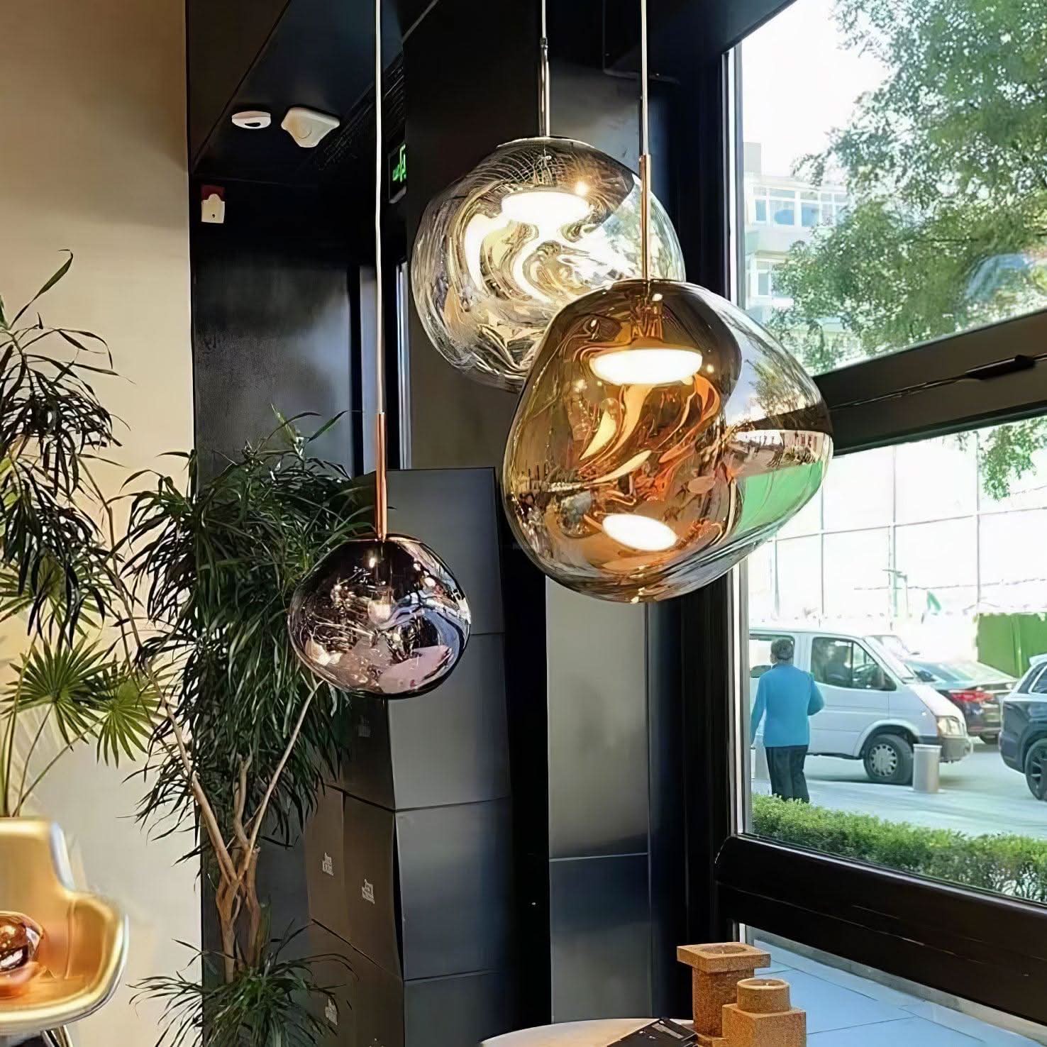 Lava Round Pendant - Luxehomezone