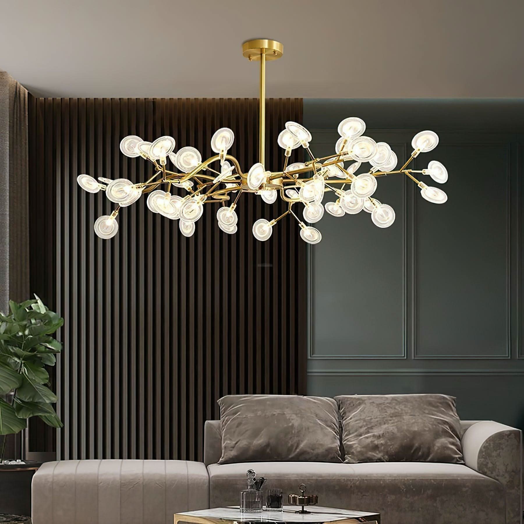 LED Firefly Sputnik Chandelier - Luxehomezone