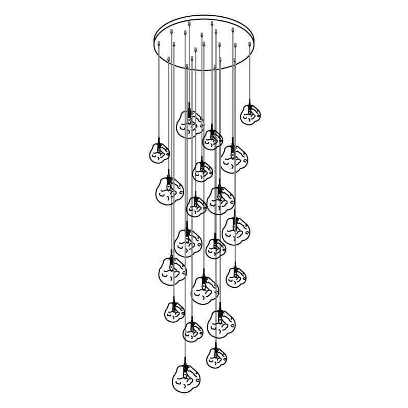 Lava Round Pendant - Luxehomezone
