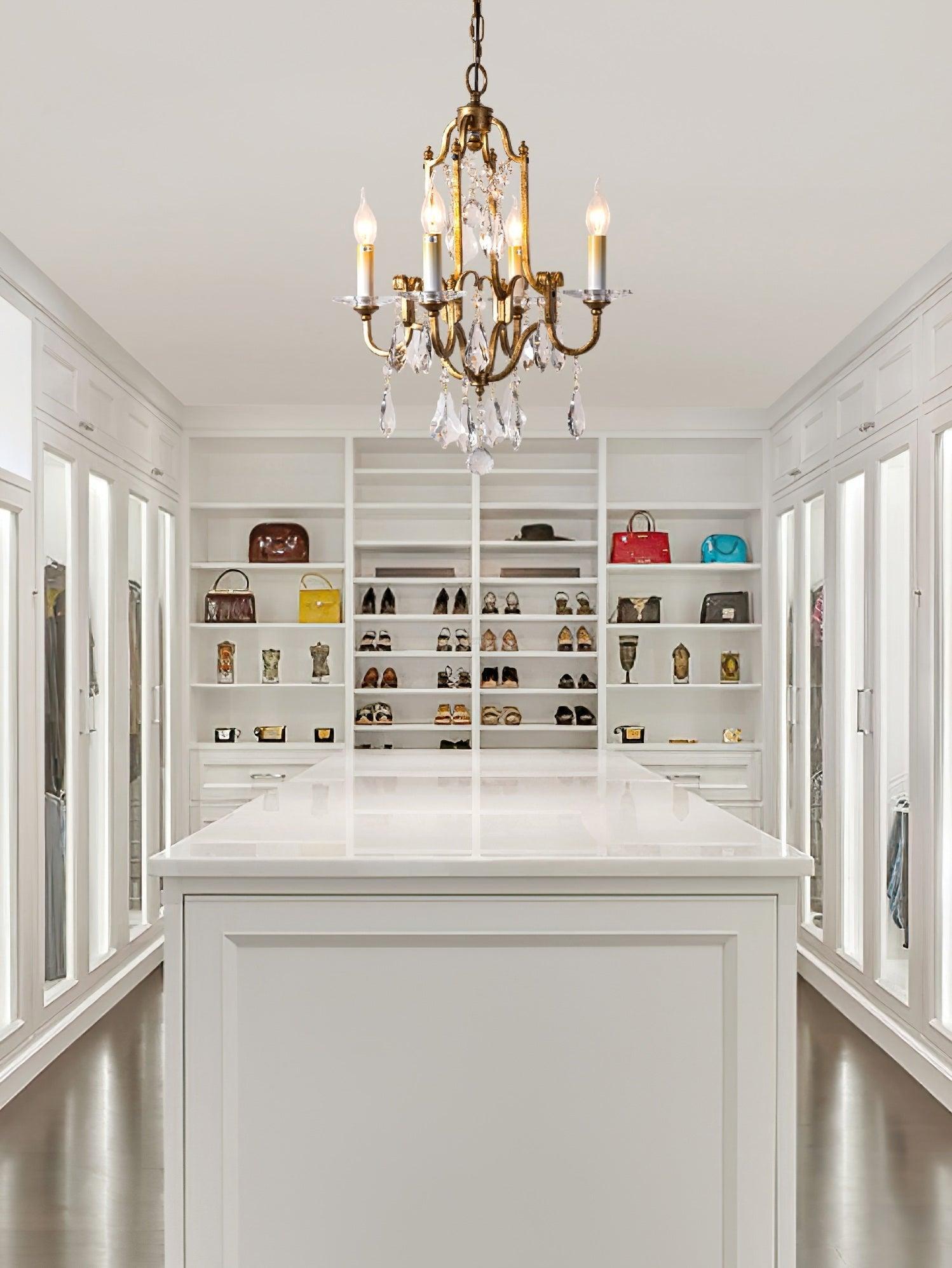 Candle Style Valentina Chandelier with 4/6/12/15 heads - Candle-1-Luxehomezone