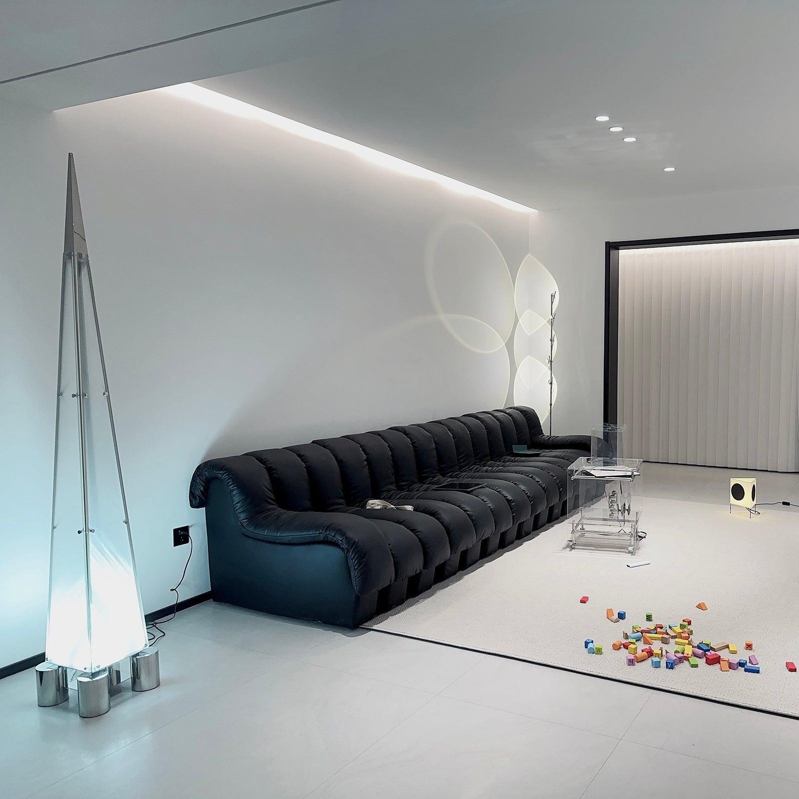 Fragment Floor Lamp  ∅ 12.5″ - Pillar-1-Luxehomezone