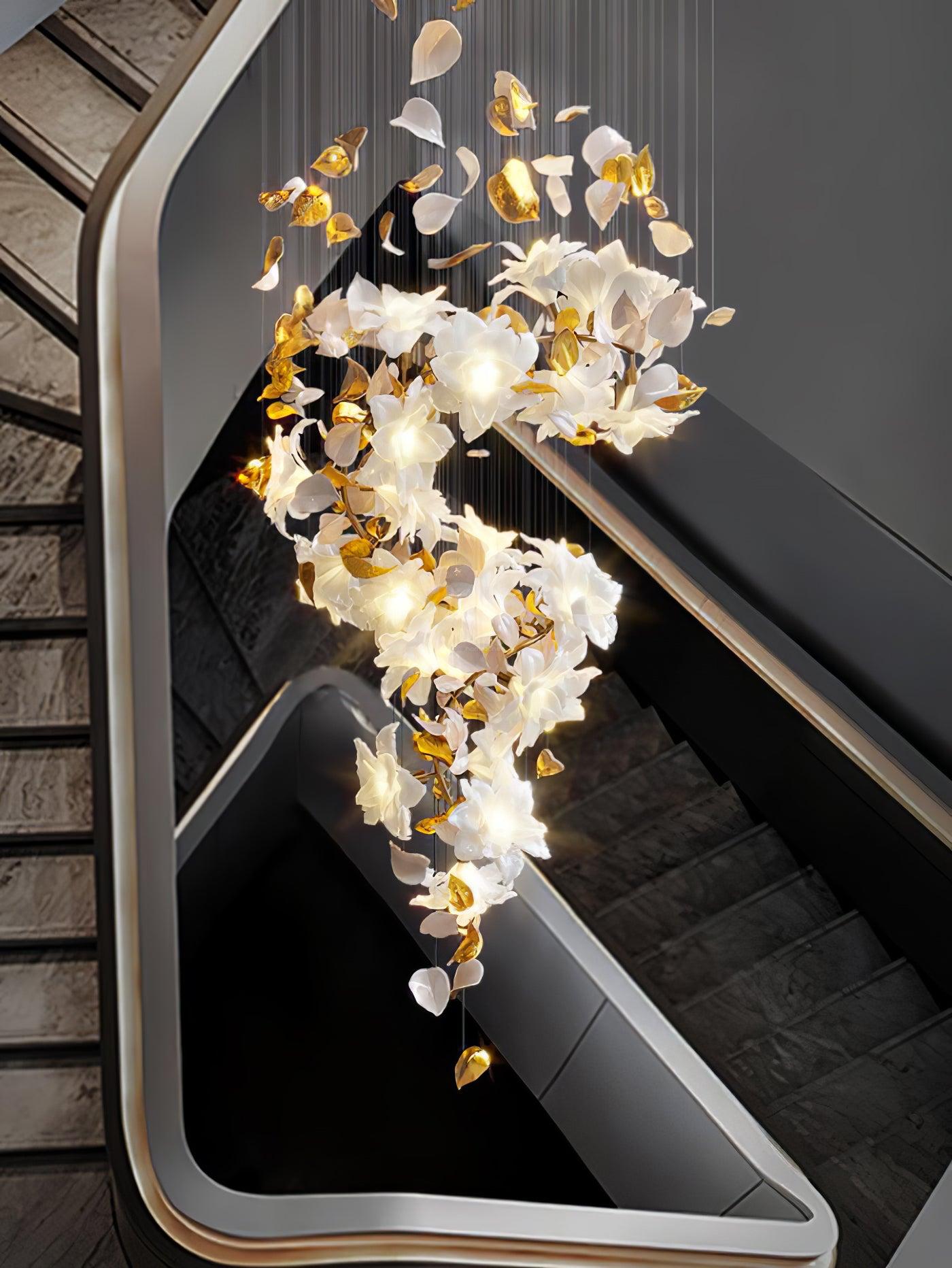 Flying Flowers Fluttering Chandelier with 6 Types - Luxehomezone