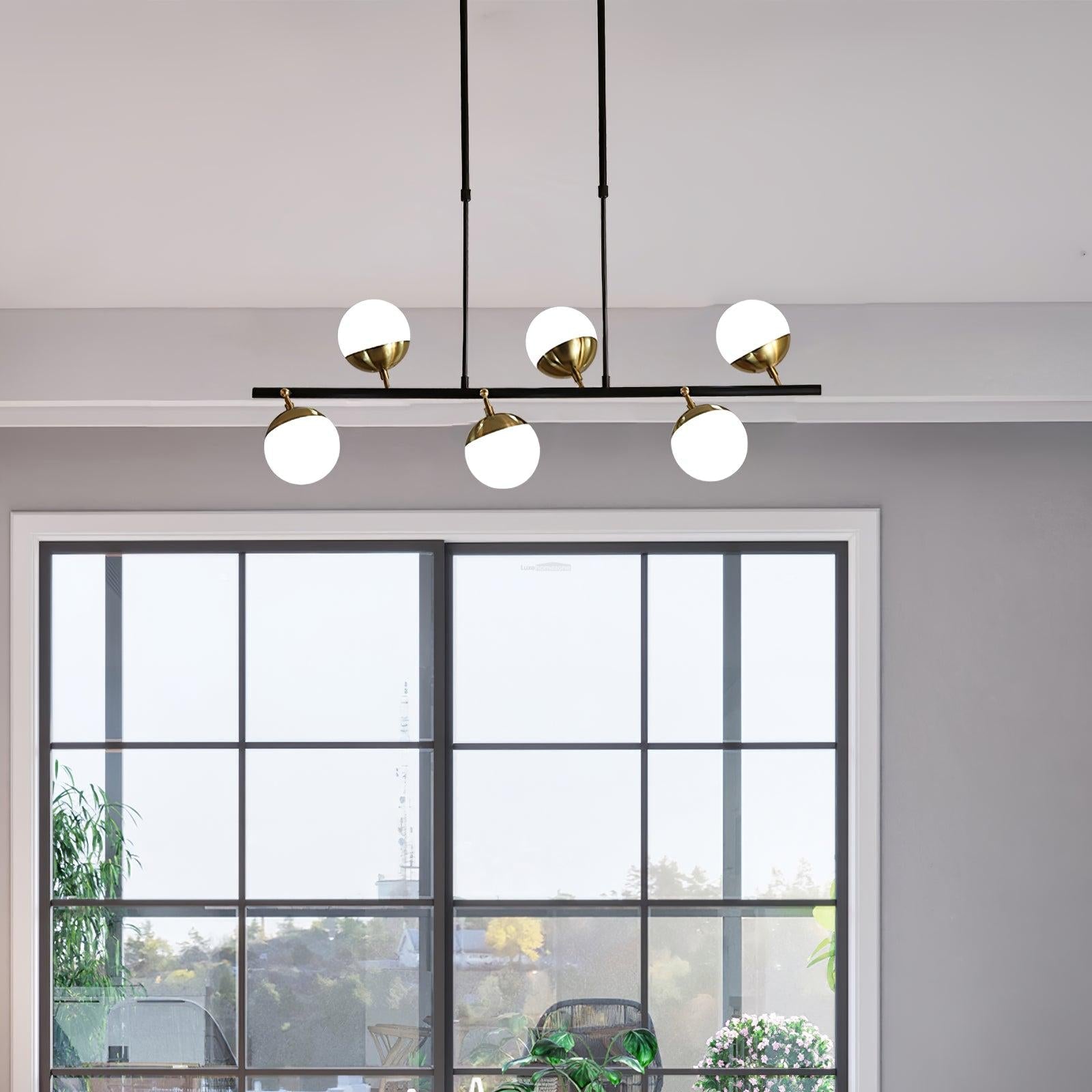 Waverly Restaurant Chandelier L 43.3″ - Hailey-1-Luxehomezone