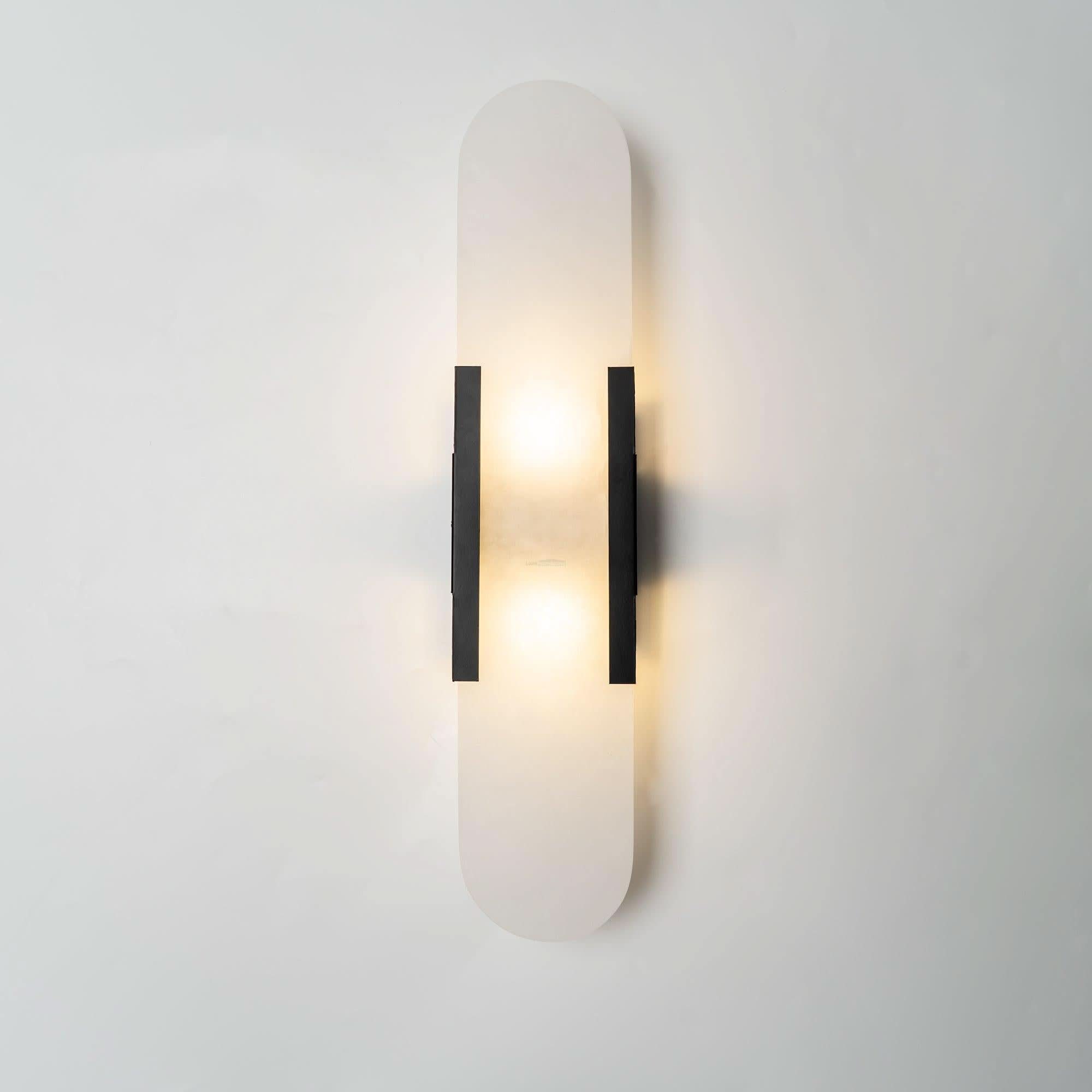Melange Alabaster Wall Lamp - Luxehomezone
