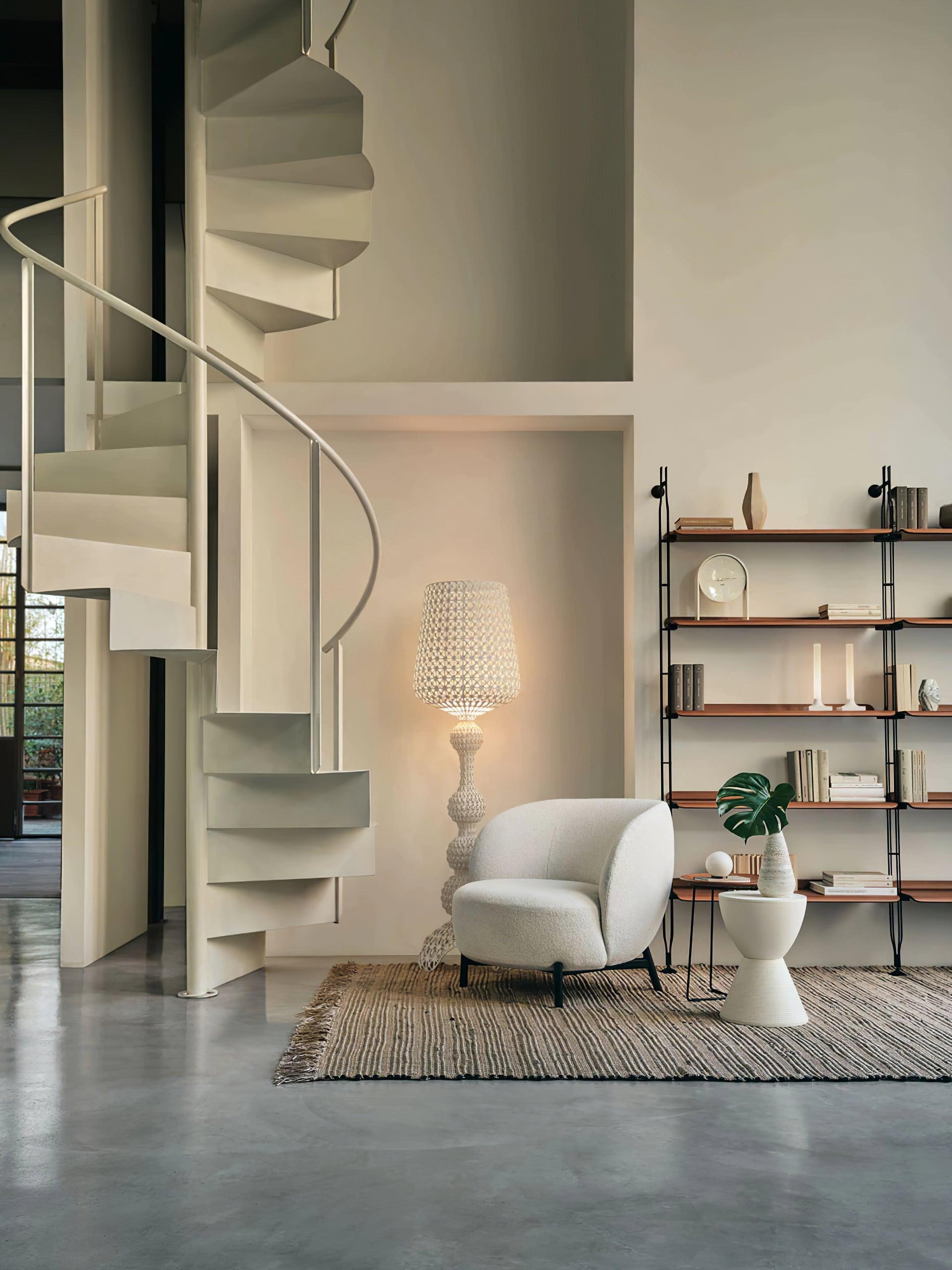 Kabuki Floor Lamp ∅ 19.7″ - Echelon-1-Luxehomezone
