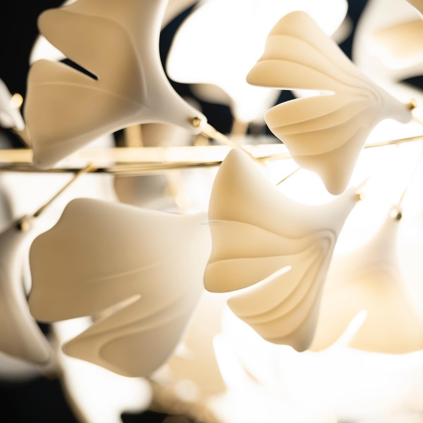 Gingko Chandelier Style C - Gingko, Gingko Chandelier-1-Luxehomezone