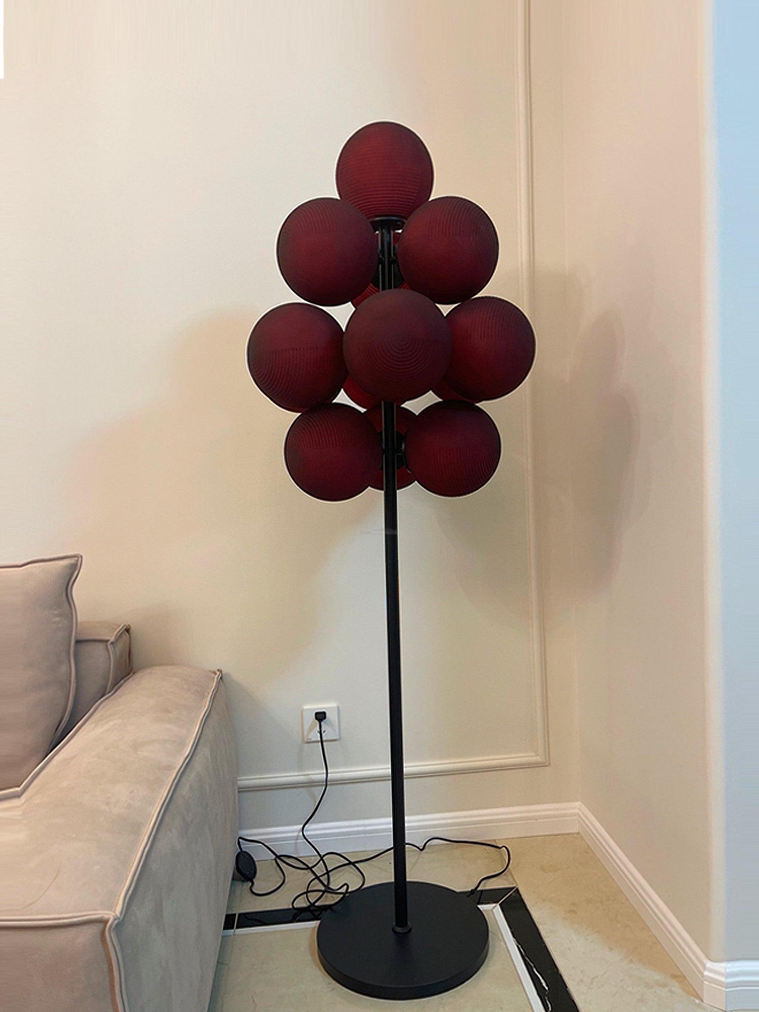 Grape Floor Lamp  ∅ 24″ - Lava-1-Luxehomezone