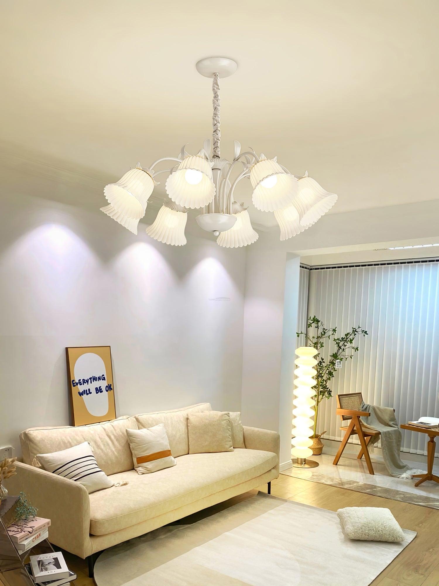 Petunia Chandelier with 6/8 heads - -1-Luxehomezone