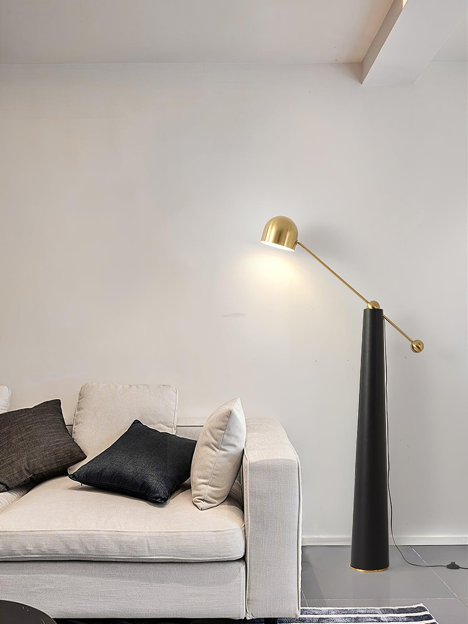 Metronome Floor Lamp ∅ 41.3″ - Flexible-1-Luxehomezone