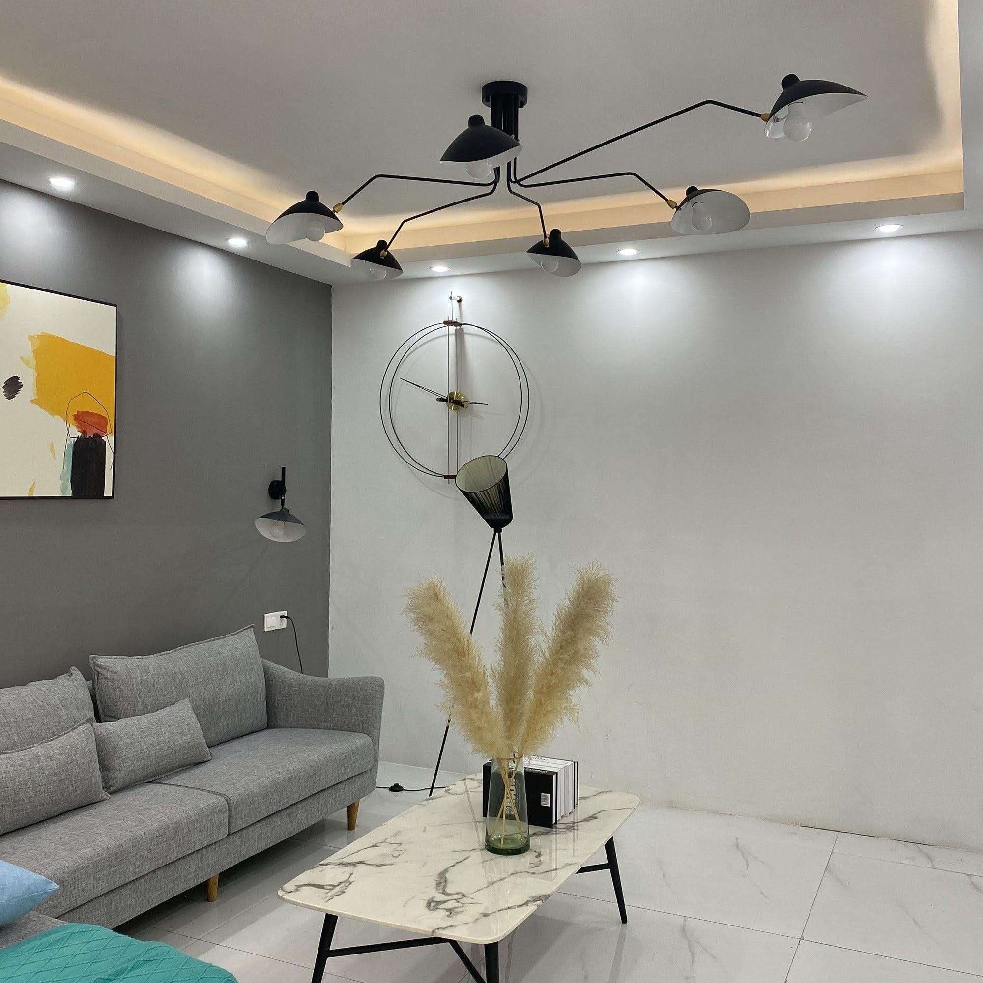 Serge Mouille Ceiling Light Style A - Luxehomezone