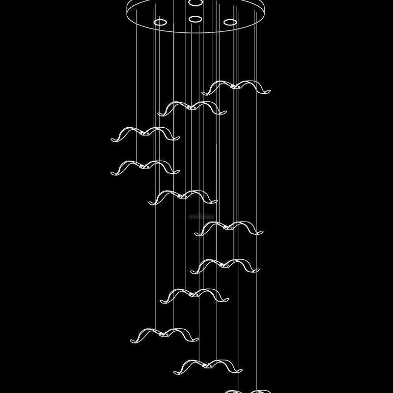 Large Seagull Chandelier with 1/3/5/7/9/11/12/18 heads - Bird-1-Luxehomezone