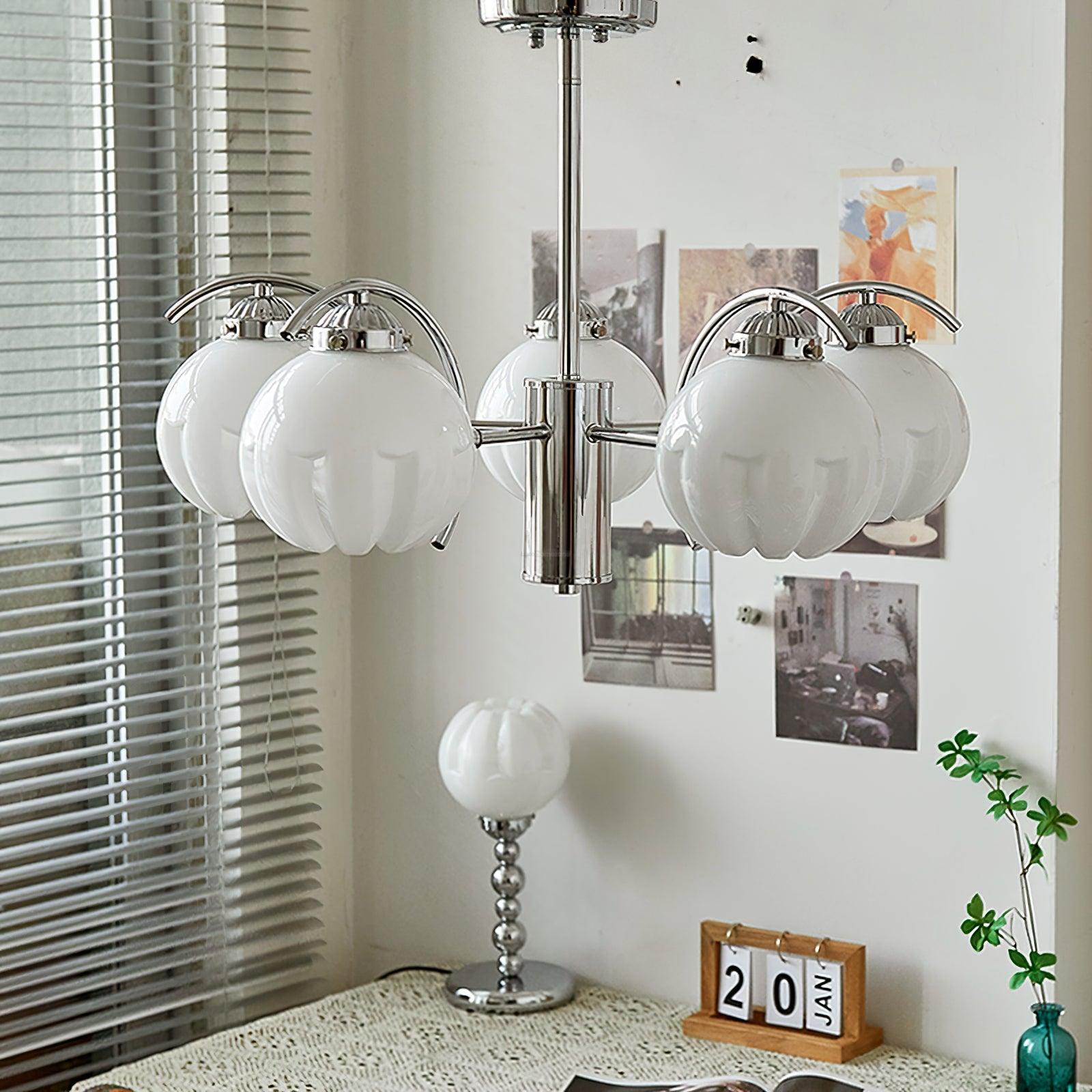 Litchford 5Lt Chandelier Φ 17.3″ - Bend-1-Luxehomezone