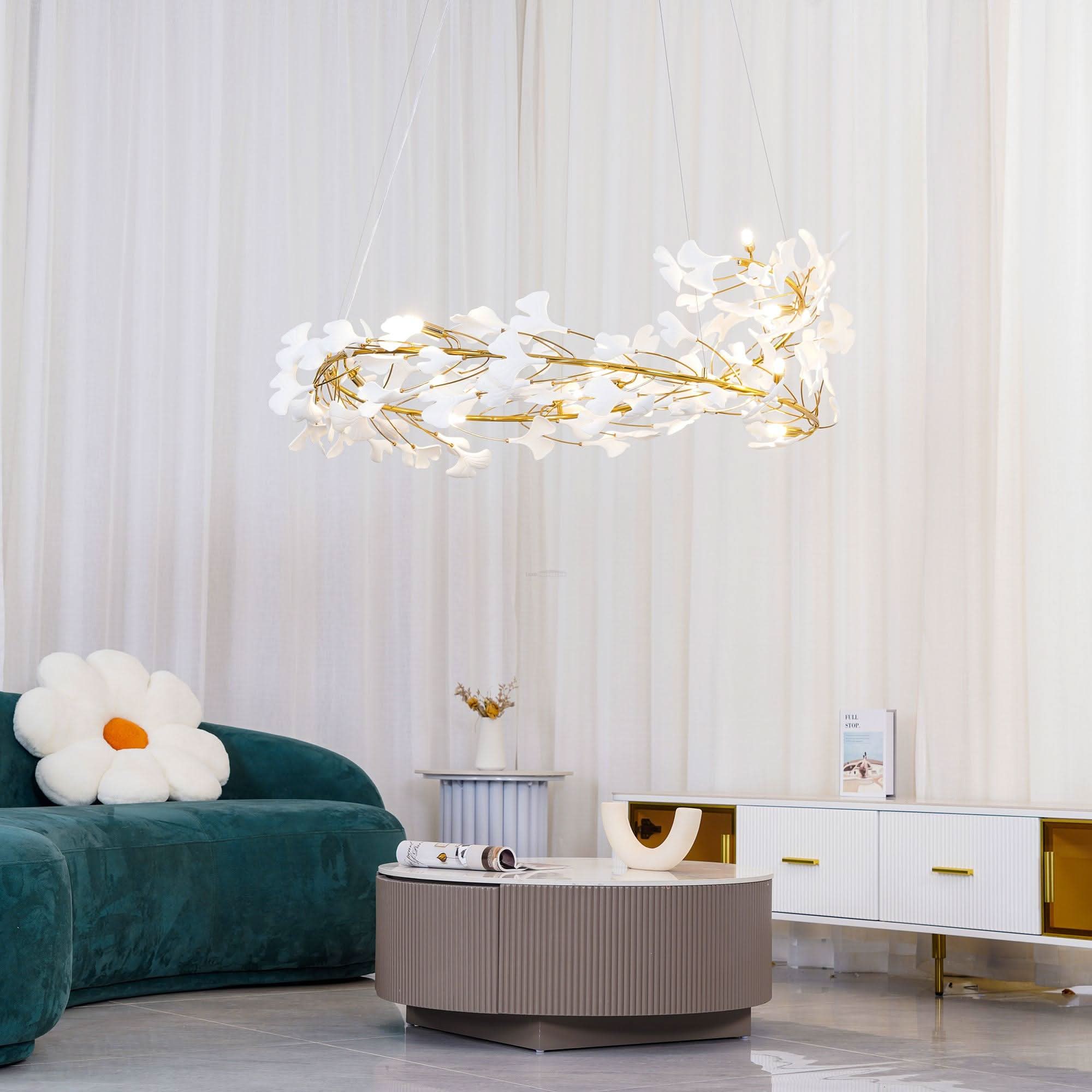 Gingko Chandelier Style U - Luxehomezone