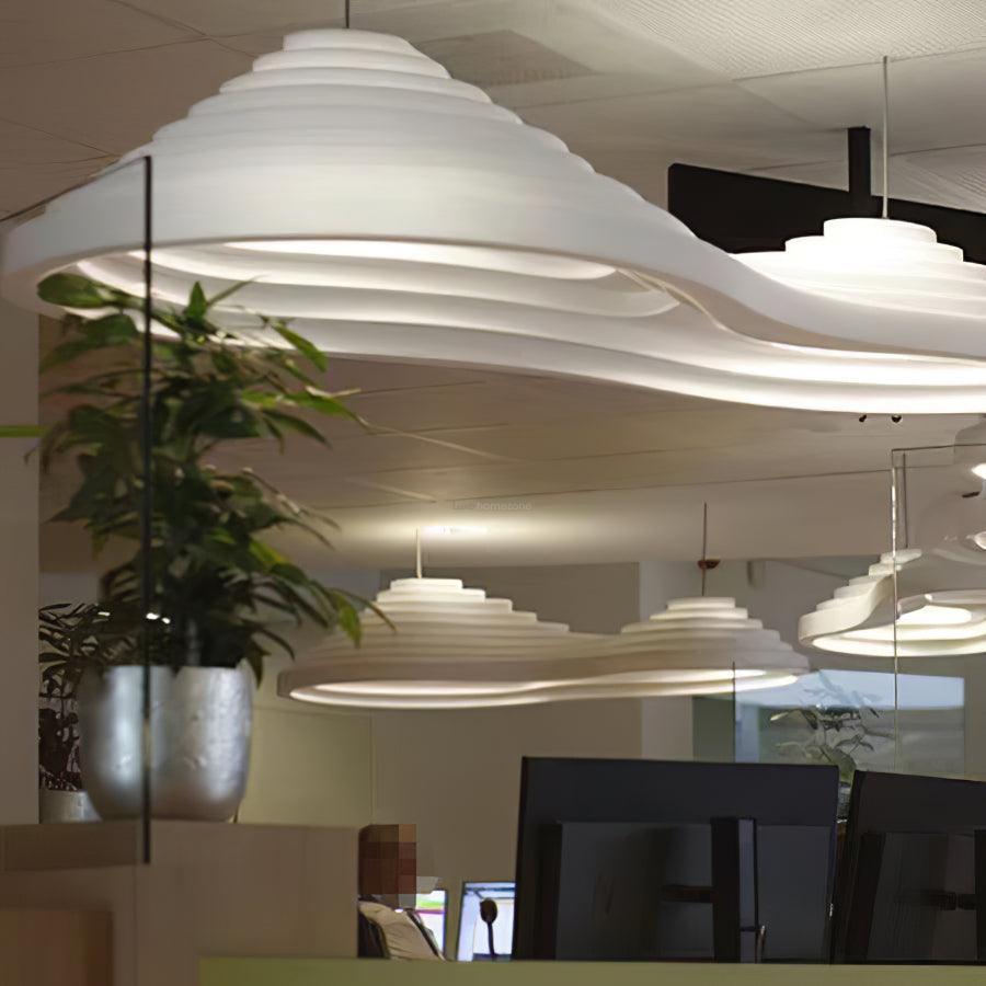 Rice Field Acoustic Acrylic Pendant - Luxehomezone