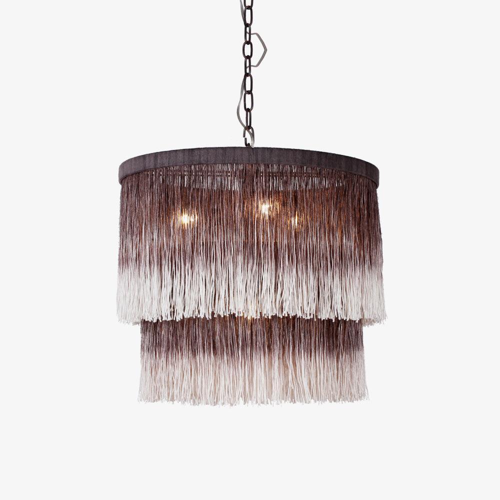 Tassel Chandelier ∅ 17.7″ - Tassel-1-Luxehomezone