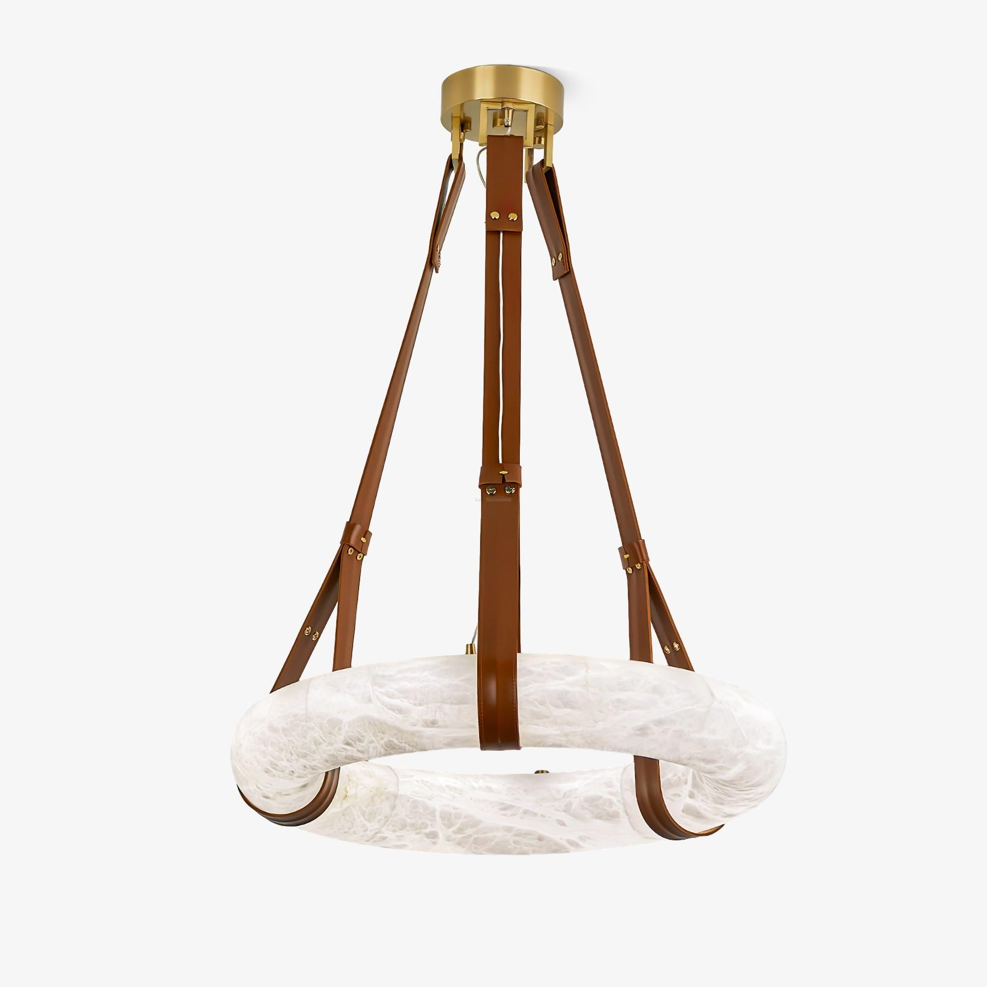 Oslo Alabaster Pendant Light Style B - Alabaster, Alabaster Chandelier-1-Luxehomezone