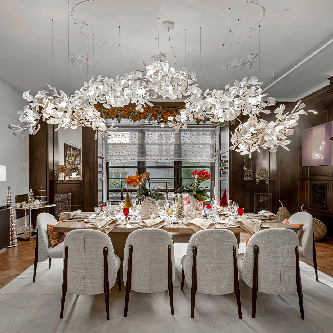 Ginkgo Chandelier Style K