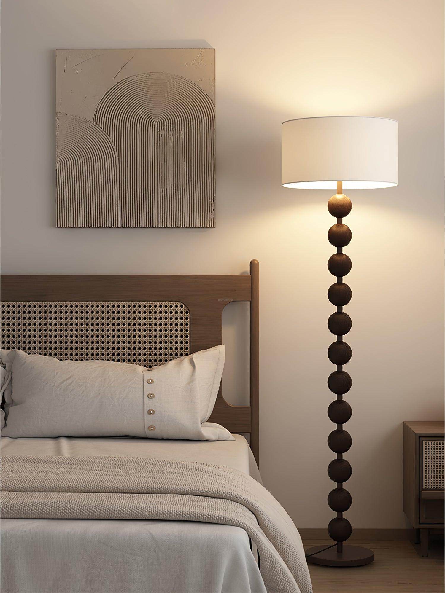 Hugo Barbell Floor Lamp  ∅ 15.7″ - Luxehomezone