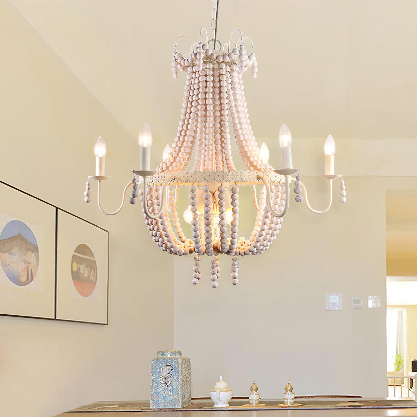Candle Style Regas Chandelier Φ 29.5″ - Candle-1-Luxehomezone
