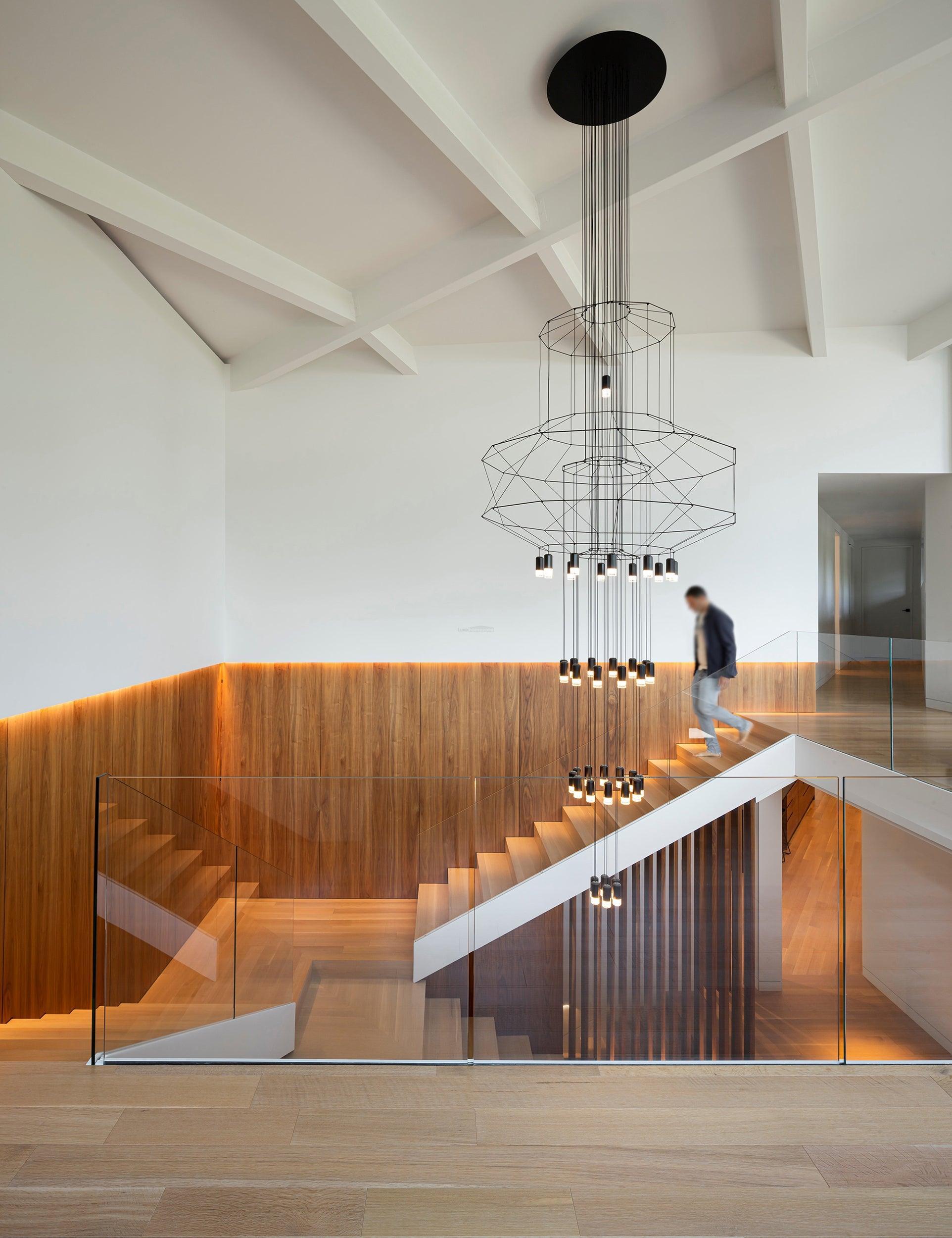 Lines Chandelier with 43/46 heads - Luxehomezone