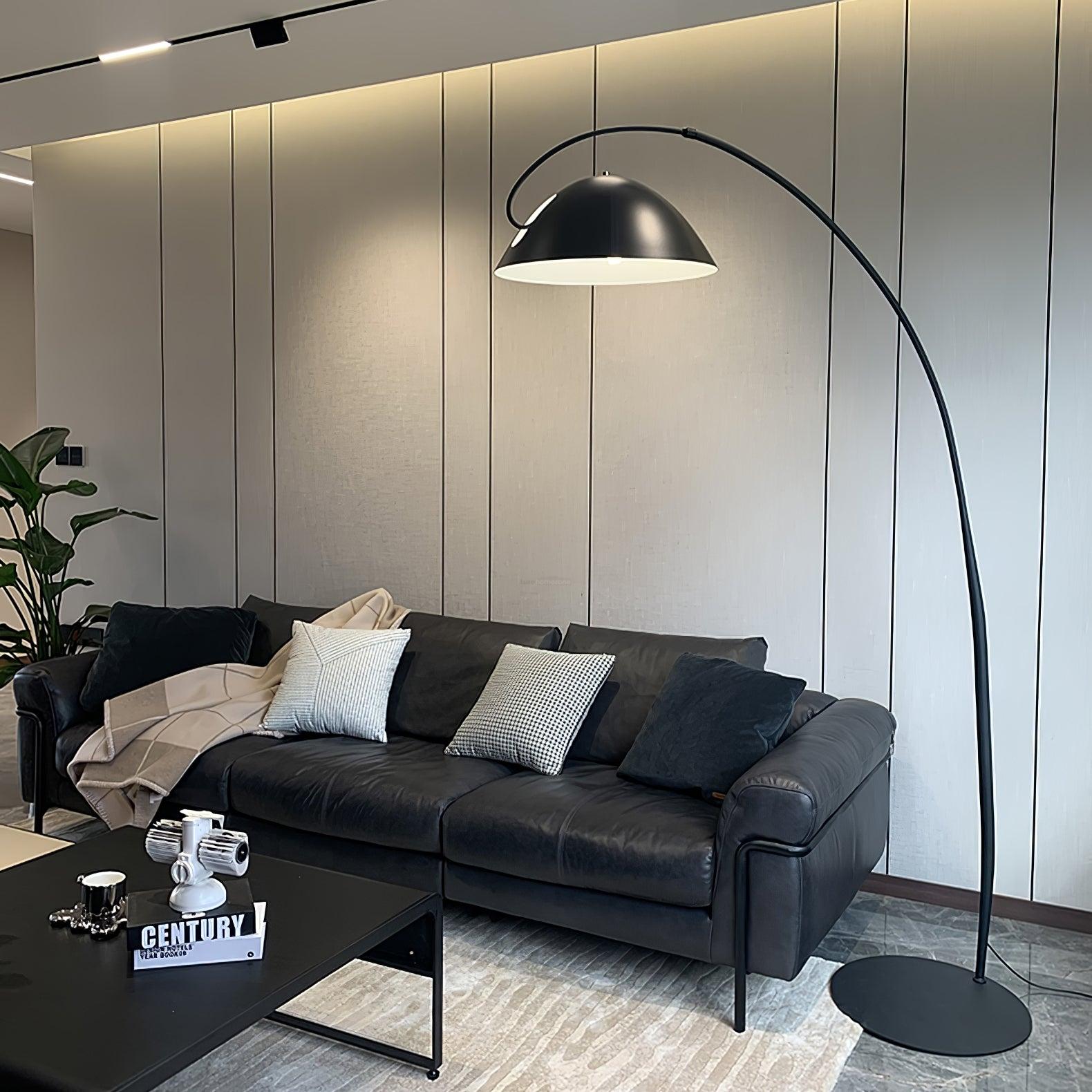 Pluma Floor Lamp ∅ 57.5″ - Bent-1-Luxehomezone