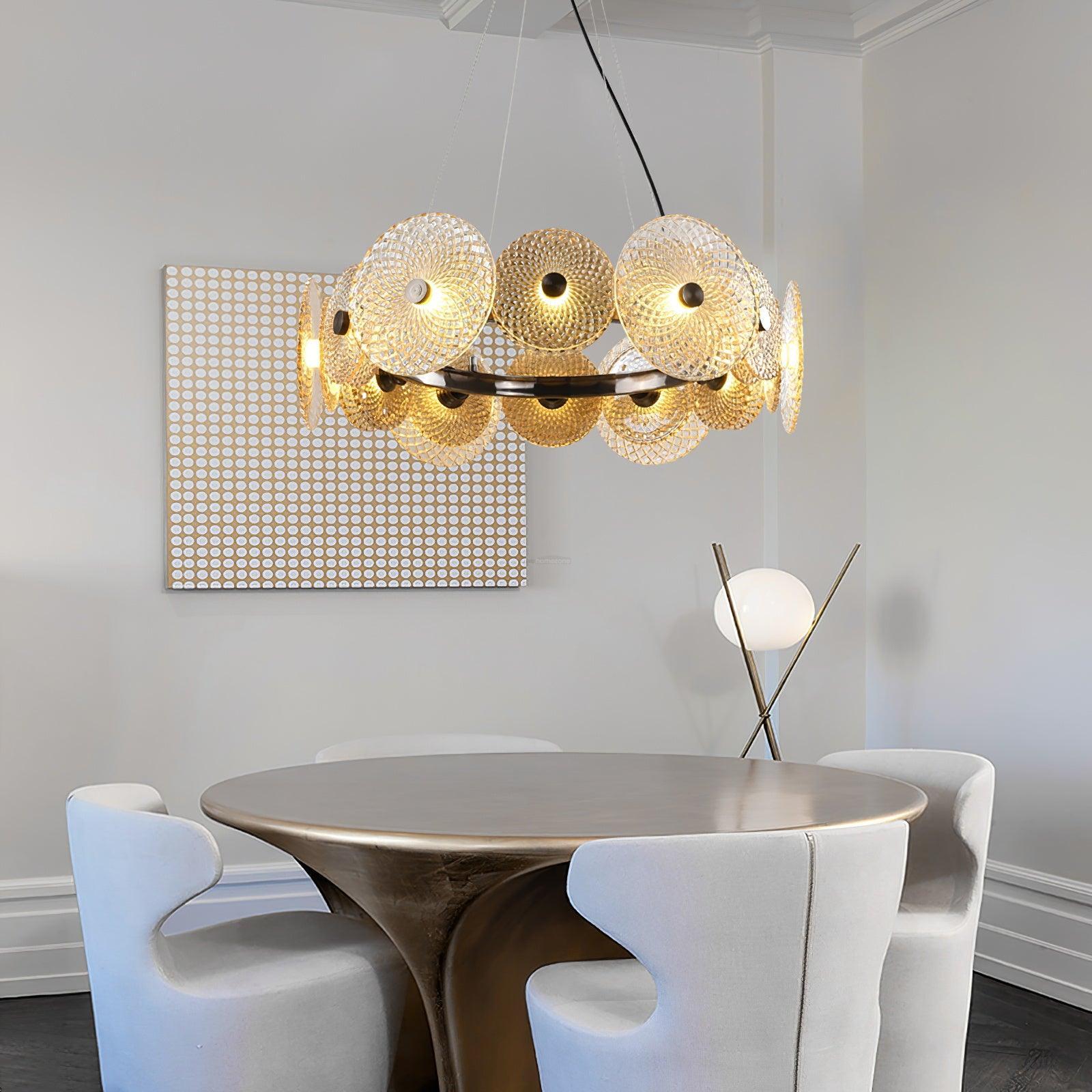 Paige Chandelier ∅ 23.6″ - Crystals-1-Luxehomezone