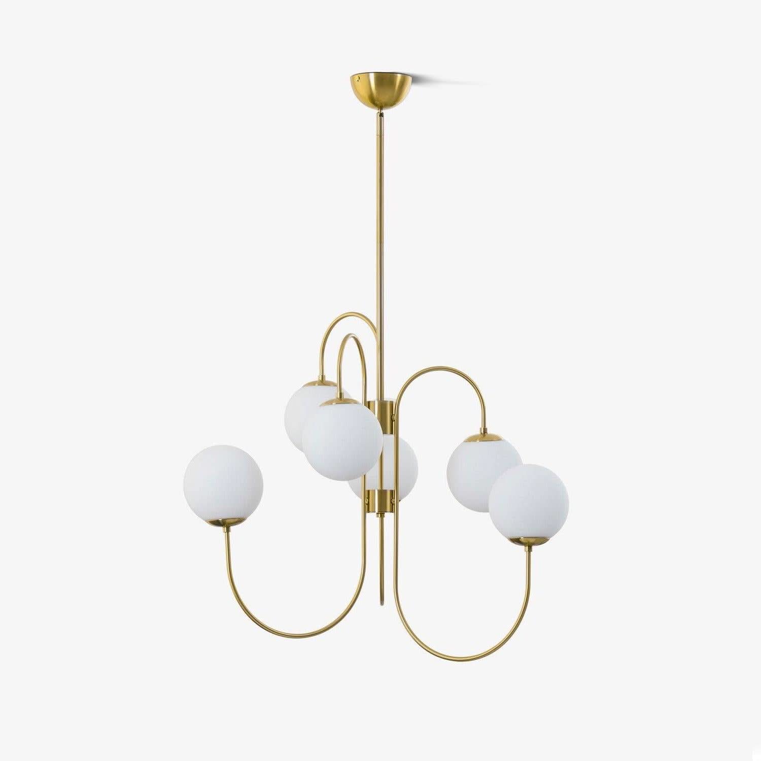 Gooseneck Chandelier ∅ 30″ - Luxehomezone