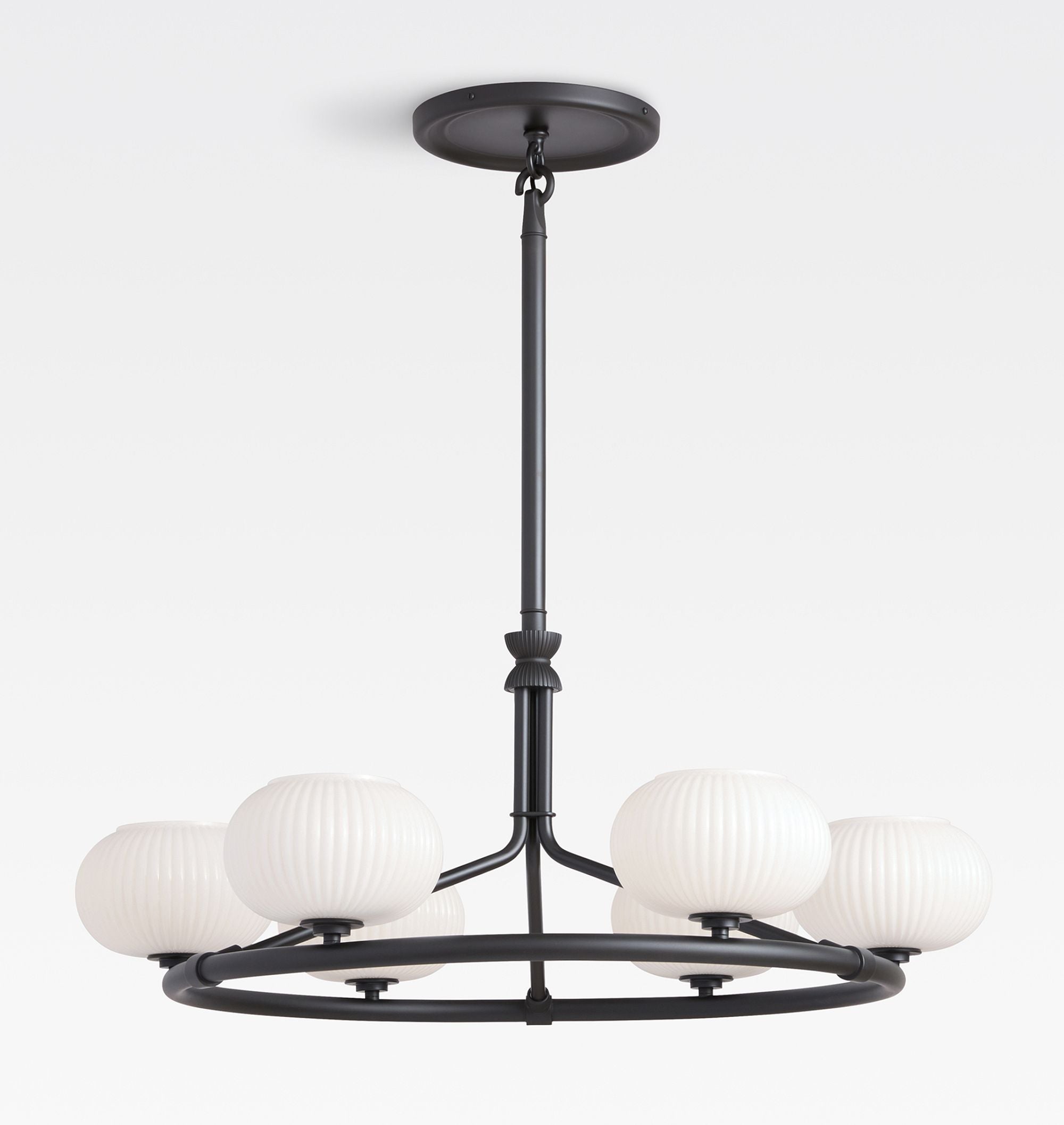 Art Glass Enzo 36" Chandelier