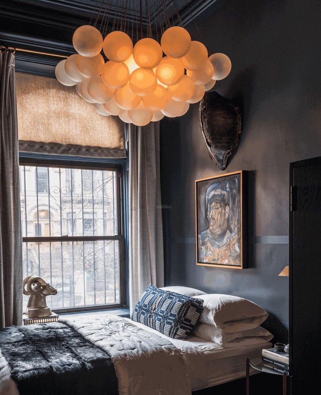 Glass Bubble Chandelier - Bend, chandeliers-1-Luxehomezone