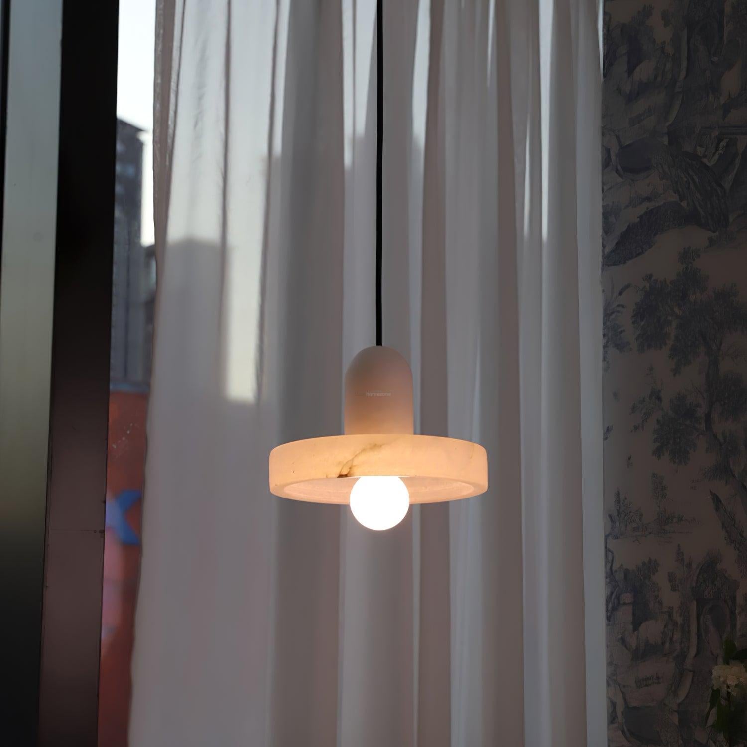 Carrara Pendant Alabaster - Alabaster, Alabaster Pendant-1-Luxehomezone